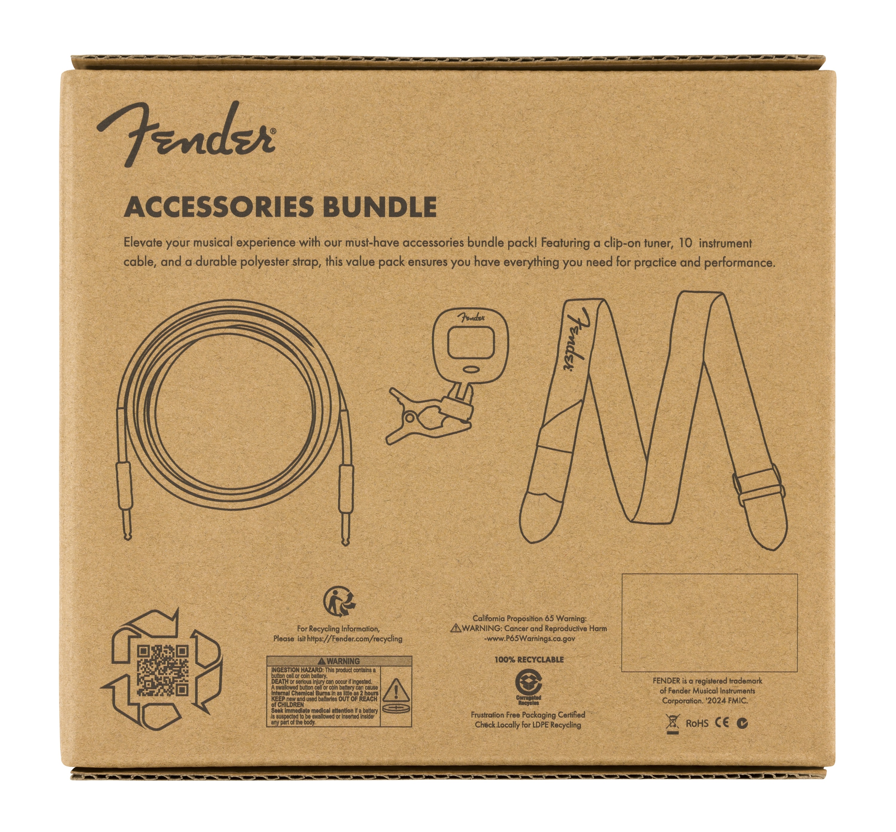 Fender Accessory Essentials Pack (obrázek 3)