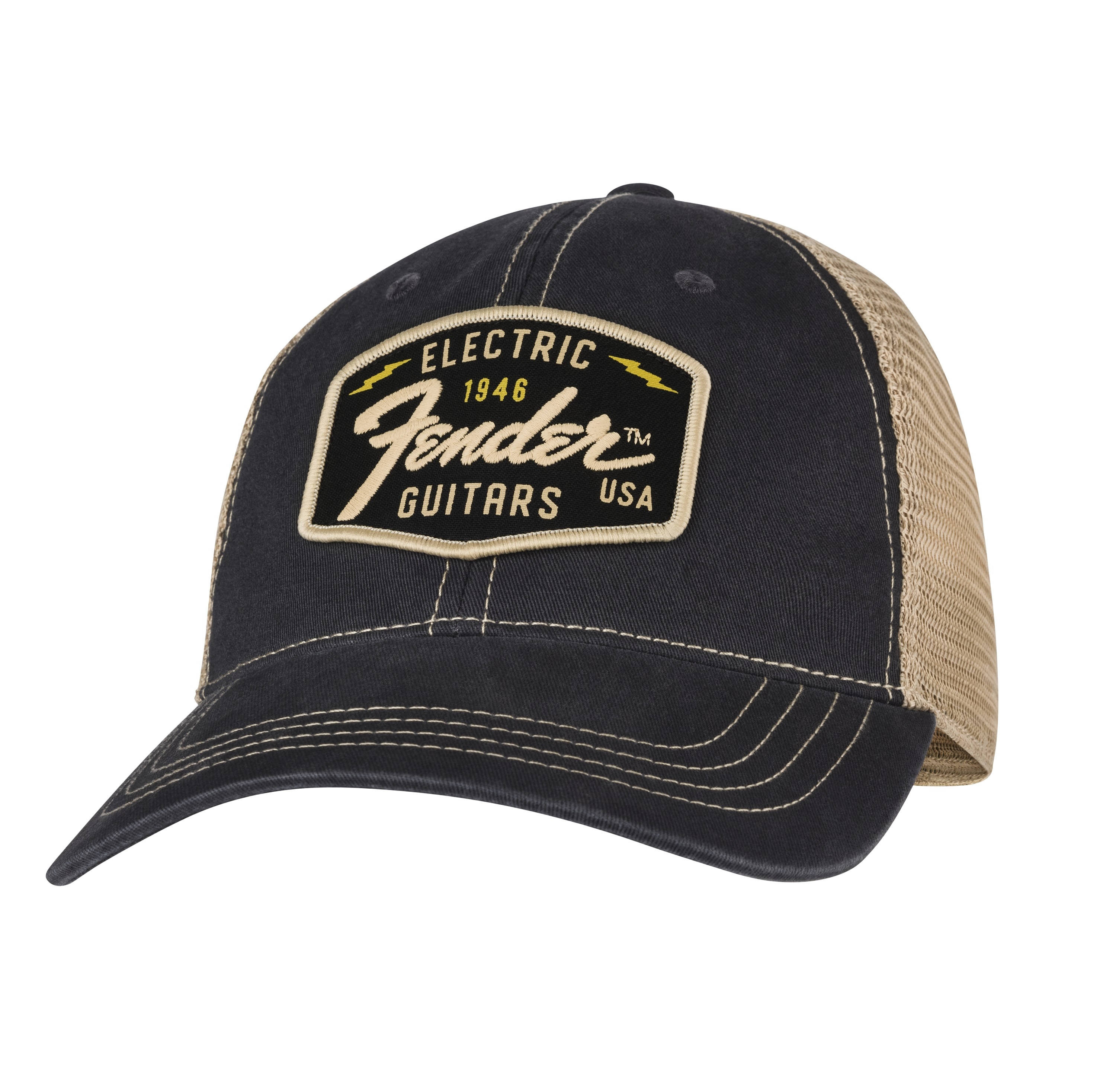 Levně Fender Transition Logo Patch Hat BK/Stone