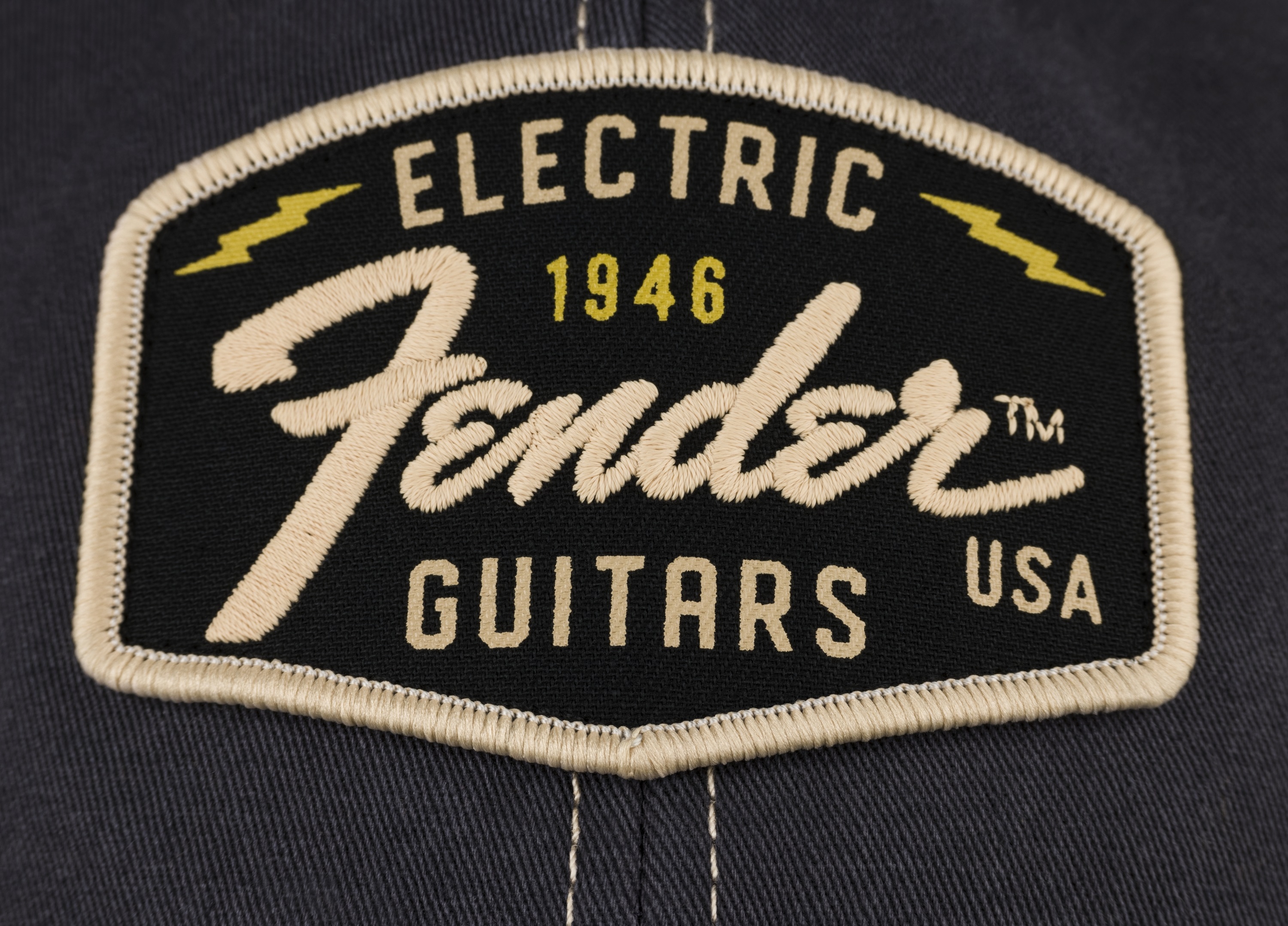 Fender Transition Logo Patch Hat BK/Stone (obrázek 3)