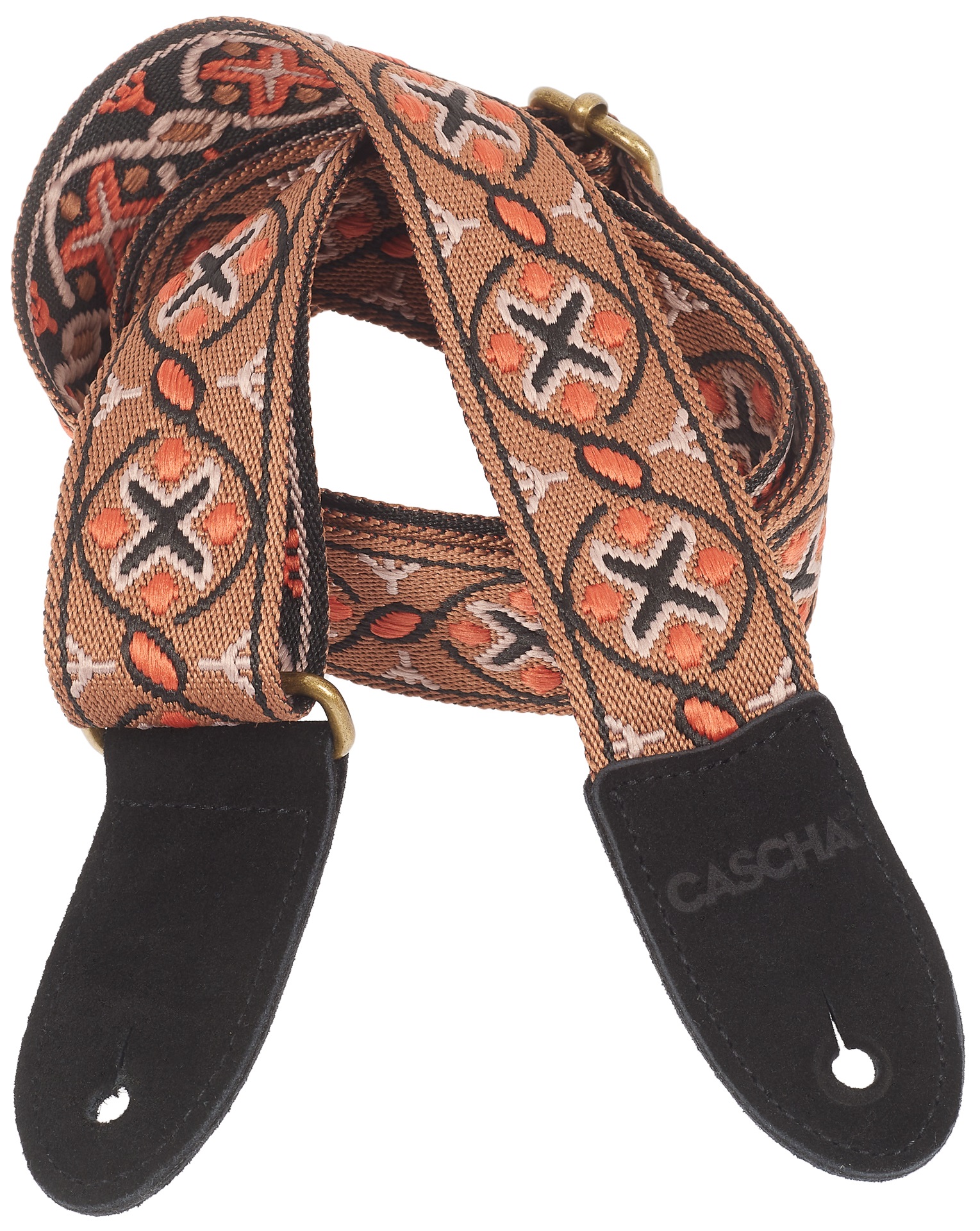 Cascha CUS-JW3 Ukulele Strap Jacquard - Cross (obrázek 3)