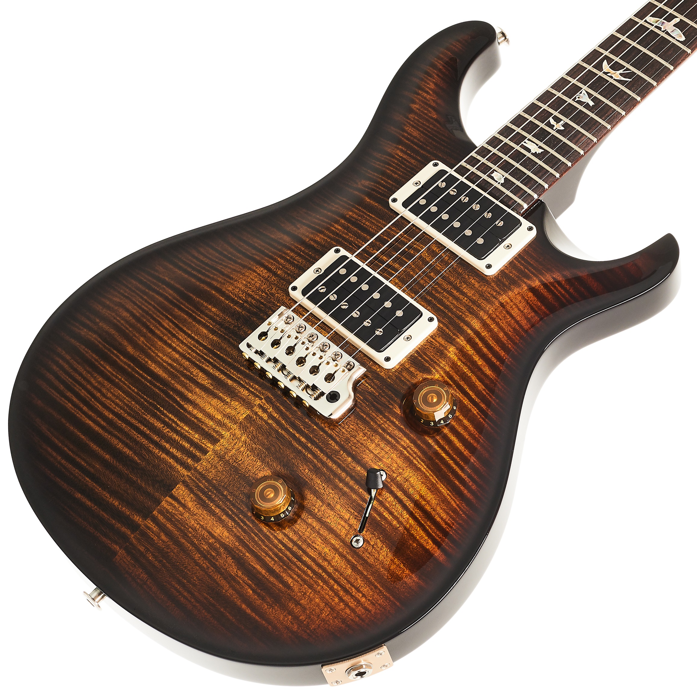 PRS Custom 24 Black Gold Wraparound Burst (obrázek 3)