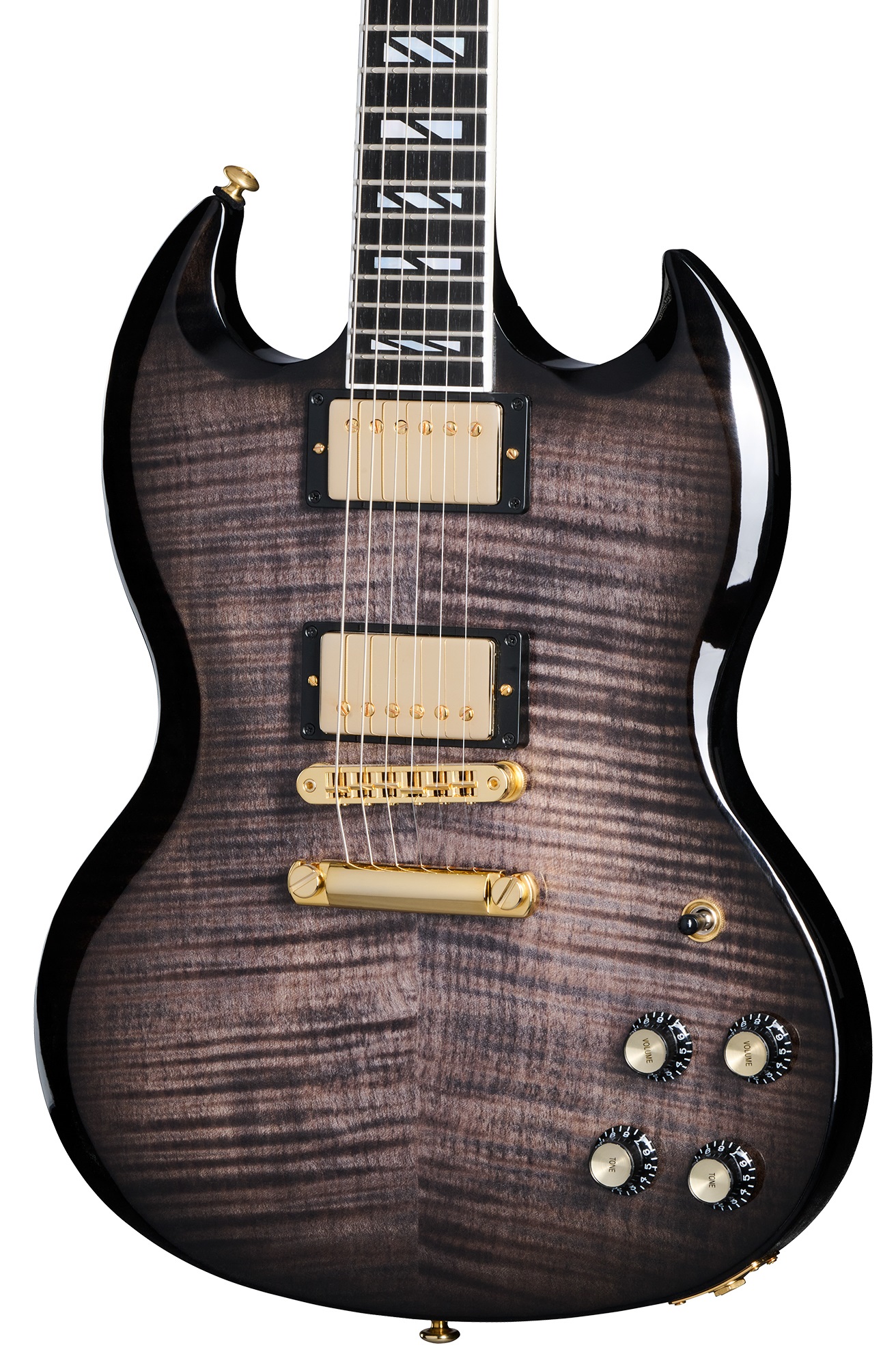 Gibson SG Supreme Translucent Ebony Burst (obrázek 3)