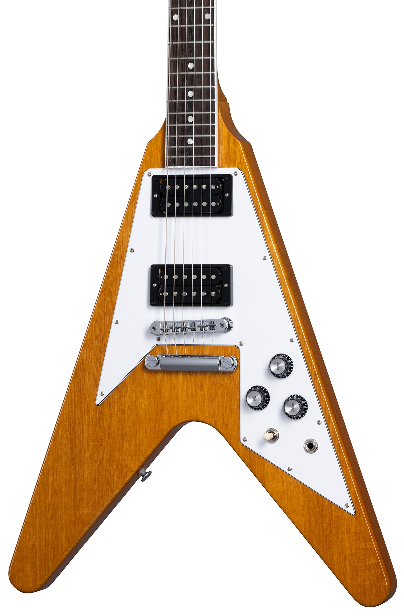 Gibson 70s Flying V Antique Natural (obrázek 3)