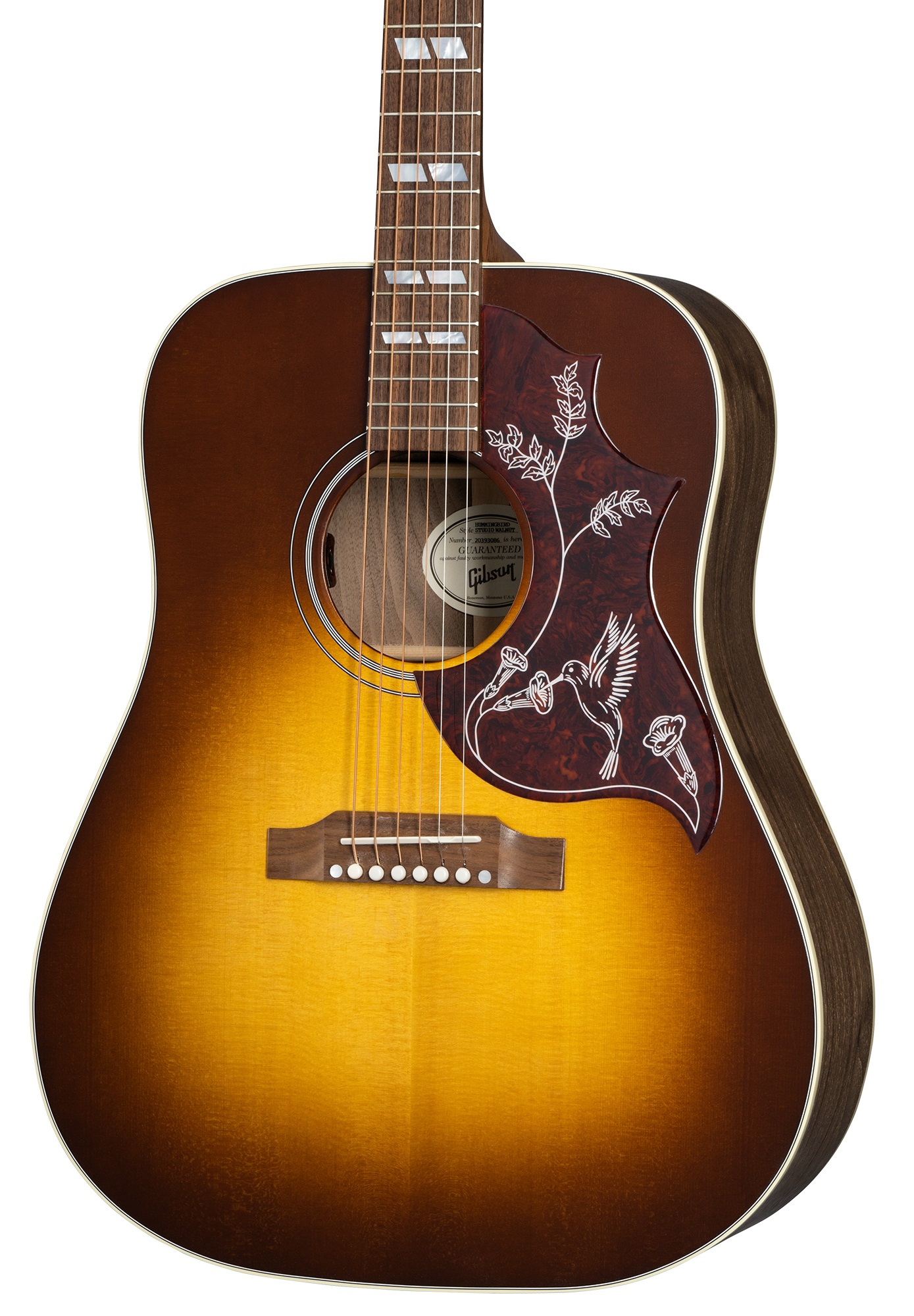 Gibson Hummingbird Studio Walnut Burst Satin (obrázek 3)