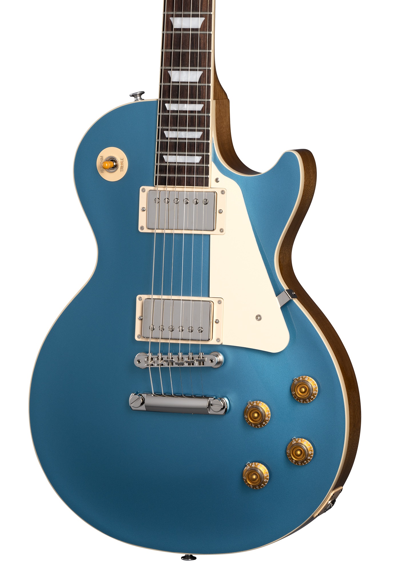 Gibson Les Paul Standard 50s Plain Top Pelham Blue Top (obrázek 3)