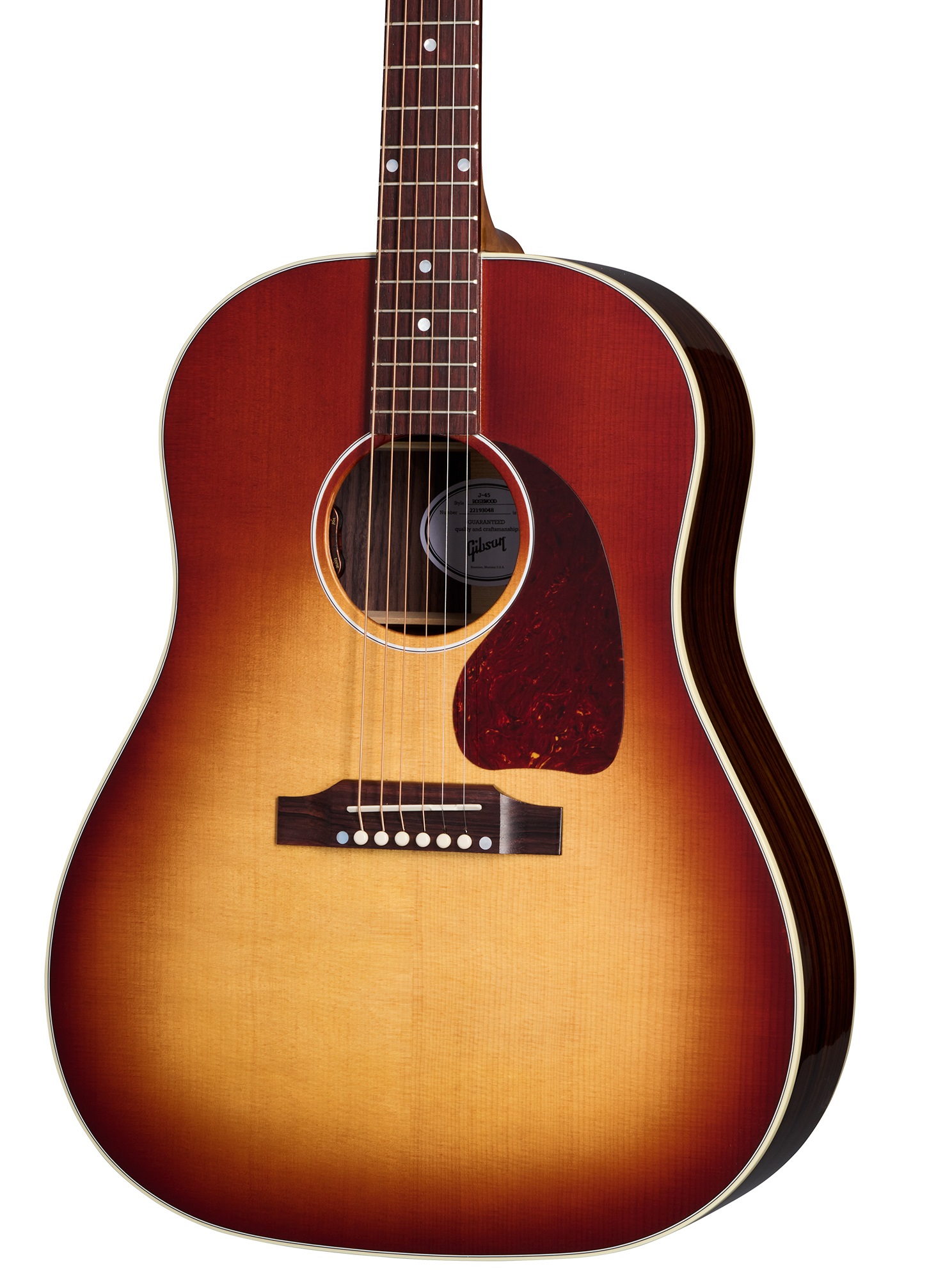 Gibson J-45 Standard Rosewood Burst (obrázek 3)