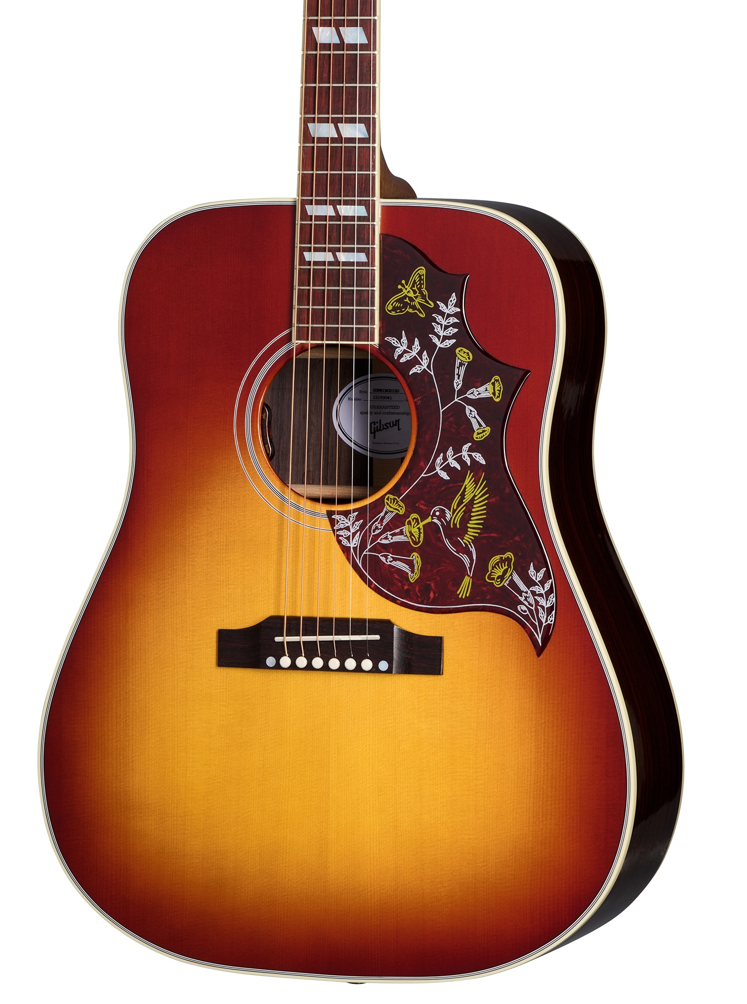 Gibson Hummingbird Standard Rosewood Burst (obrázek 3)