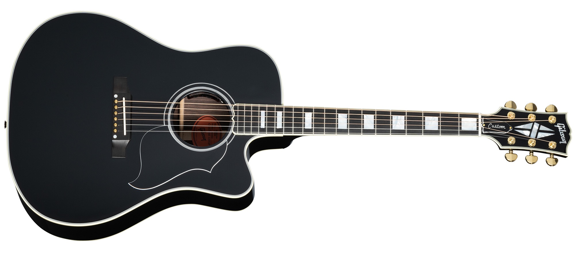 Levně Gibson Custom Songwriter EC Custom Ebony