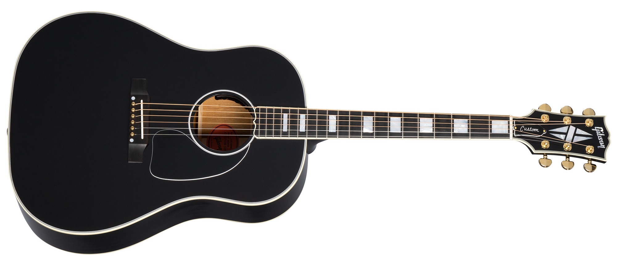 Levně Gibson Custom J-45 Custom Ebony