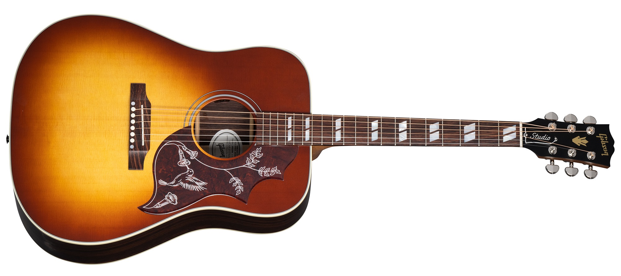 Levně Gibson Hummingbird Studio Rosewood Burst Satin
