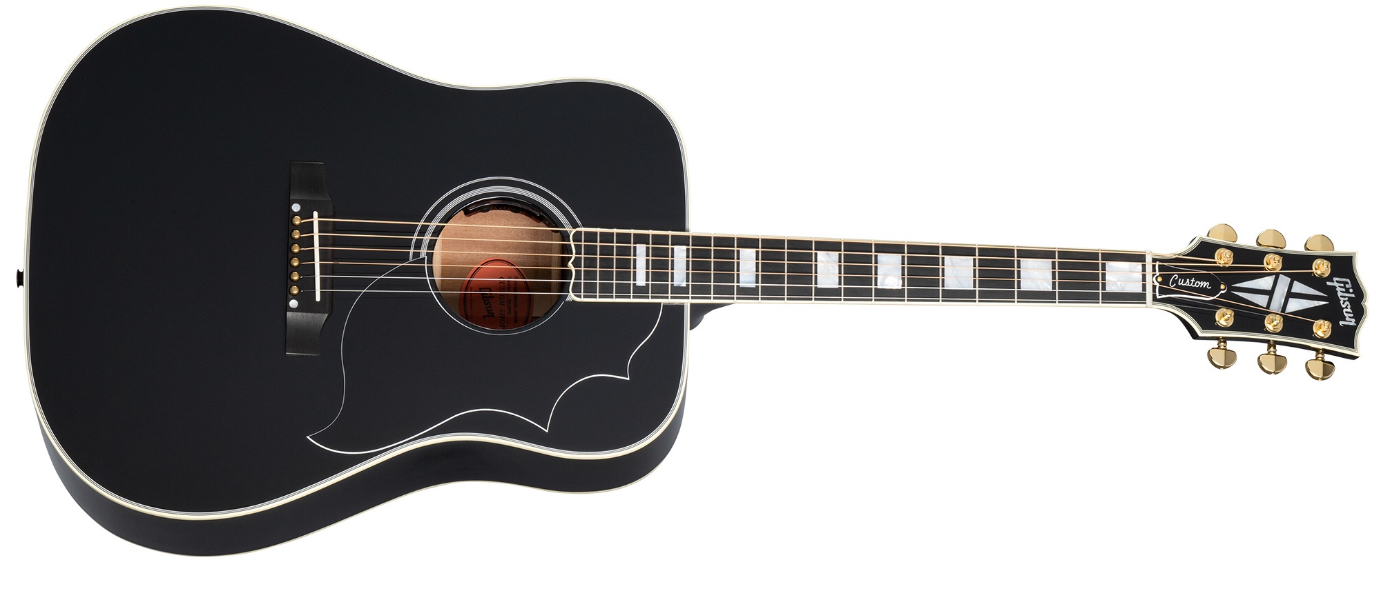 Levně Gibson Custom Hummingbird Custom Ebony
