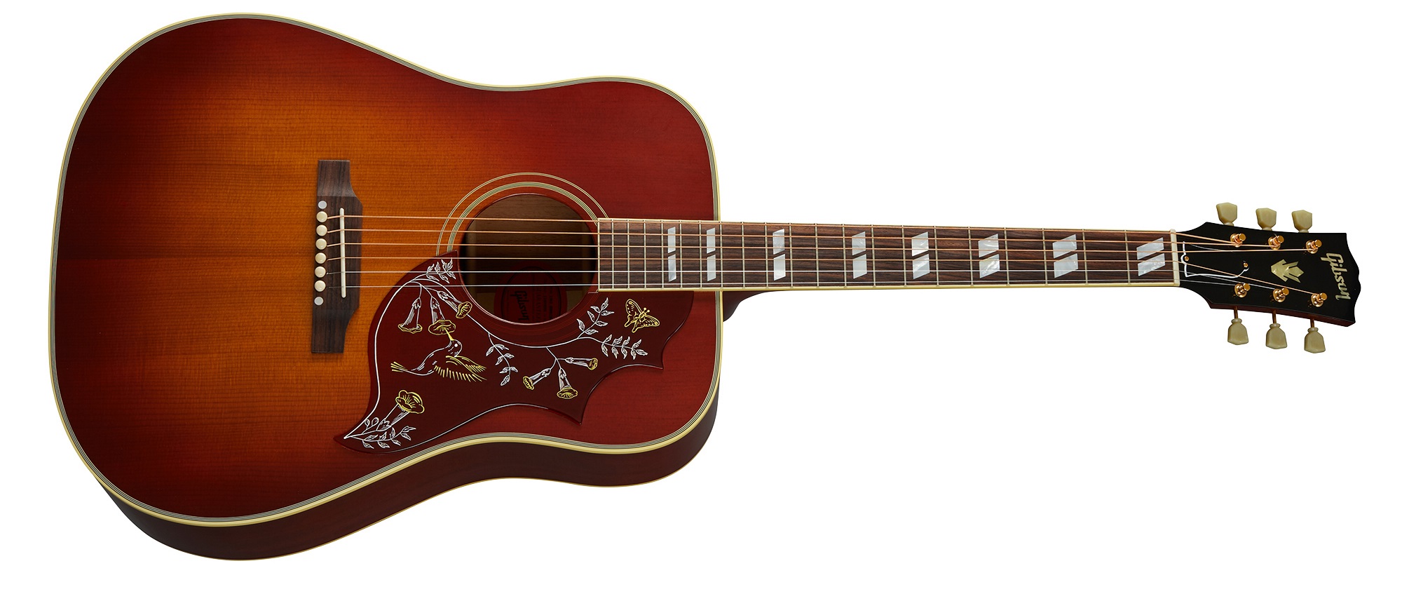 Levně Gibson Custom 1960 Hummingbird Heritage Cherry Sunburst