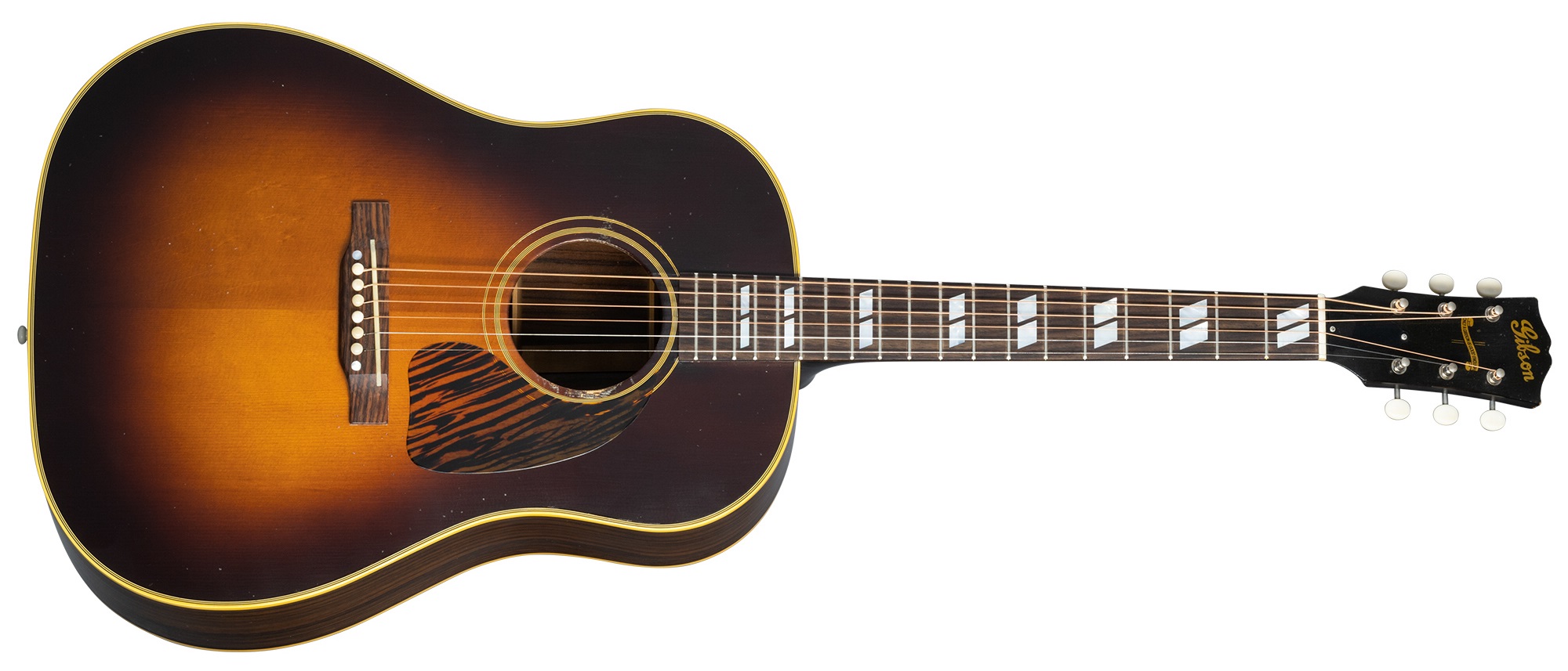 Levně Gibson Custom 1942 Banner Southern Jumbo Light Aged Vintage Sunburst