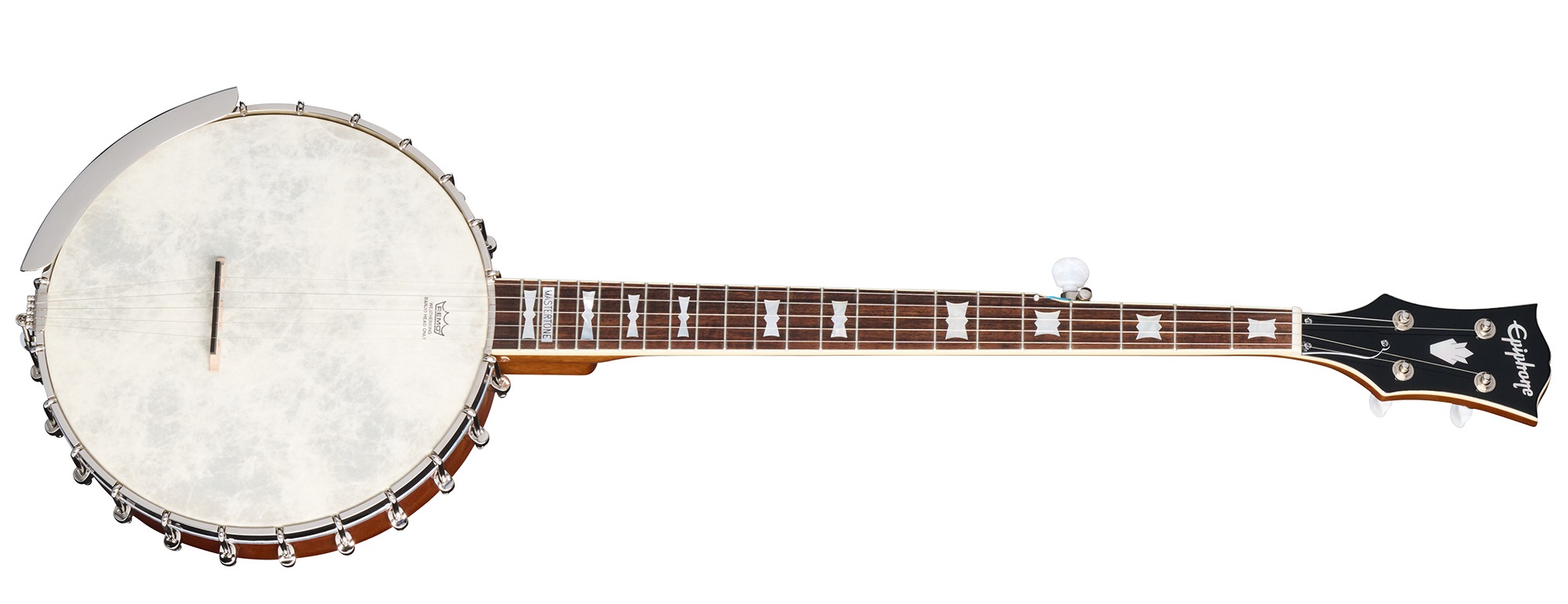 Levně Epiphone Mastertone Bowtie Open Back Banjo Natural