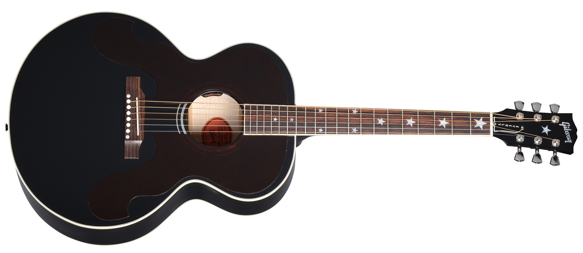 Levně Epiphone J-180 LS Ebony
