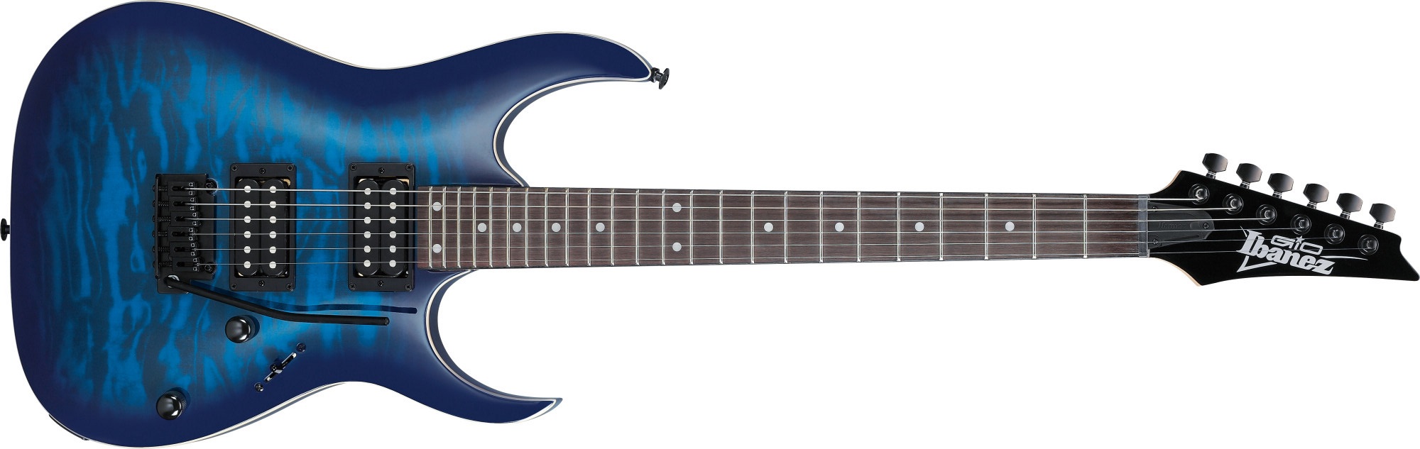 Levně Ibanez GRGA120QA Transparent Blue Burst
