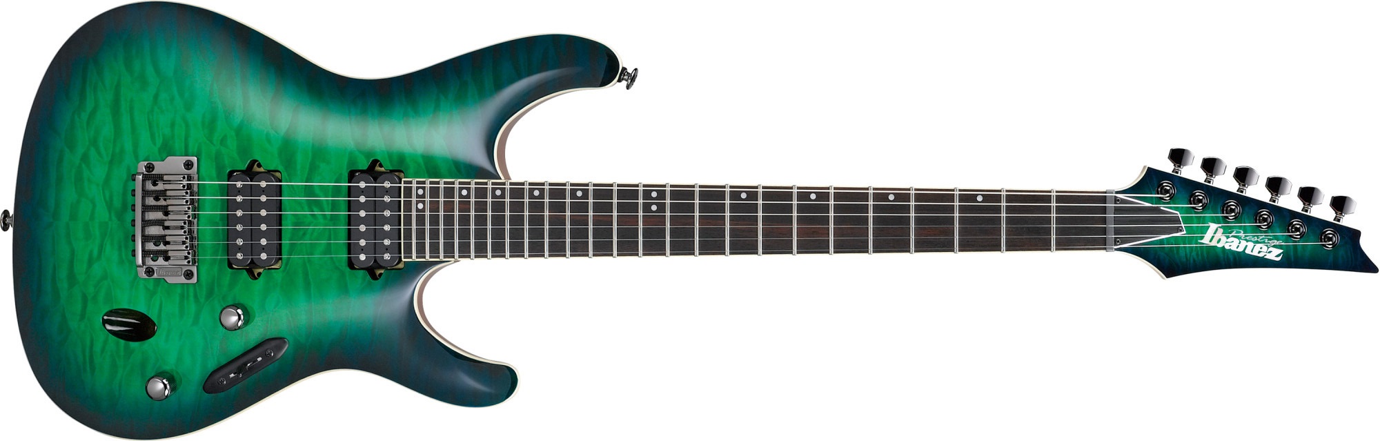 Ibanez S6521Q Surreal Blue Burst