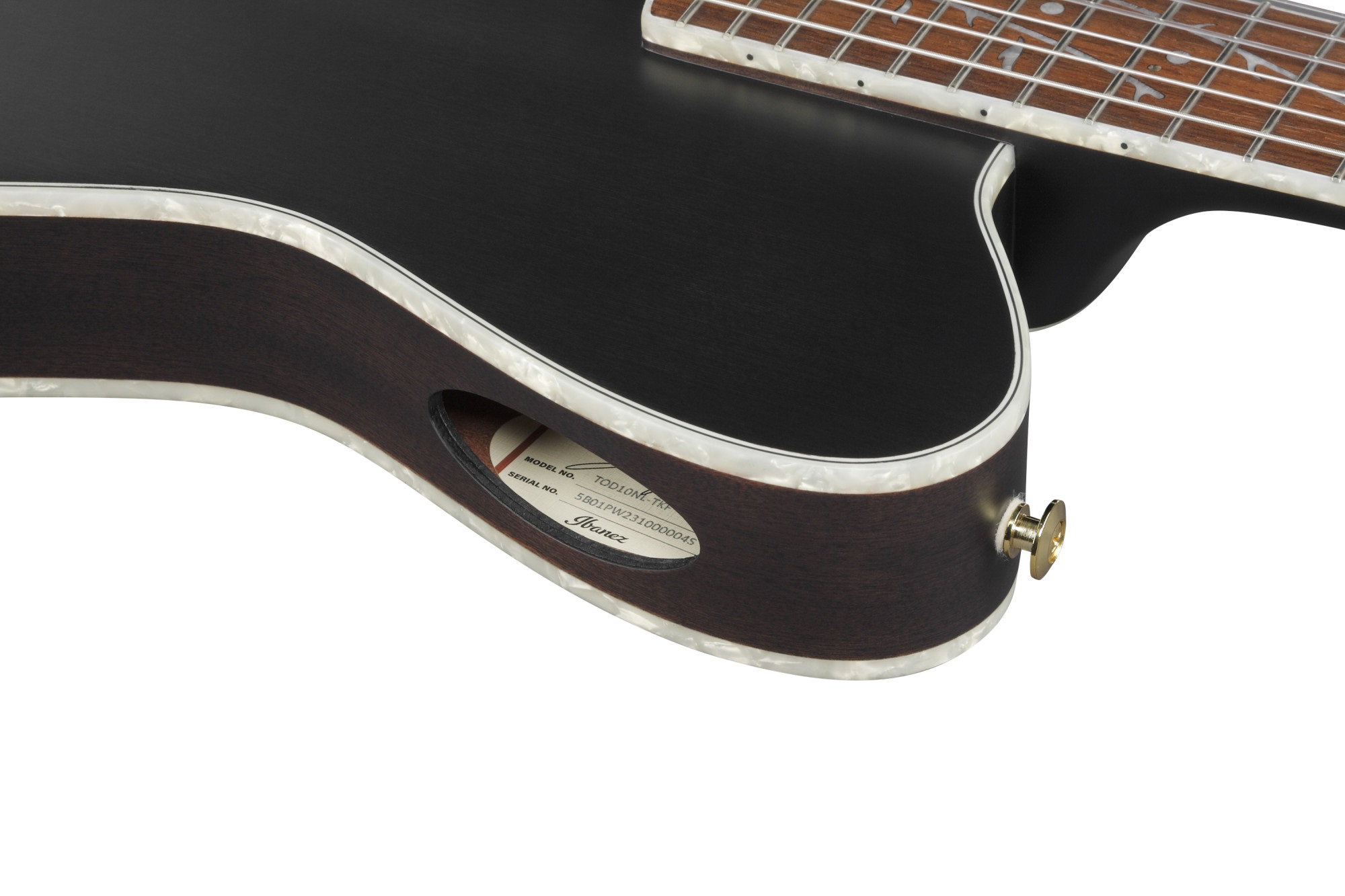 Ibanez TOD10NL Transparent Black (obrázek 8)