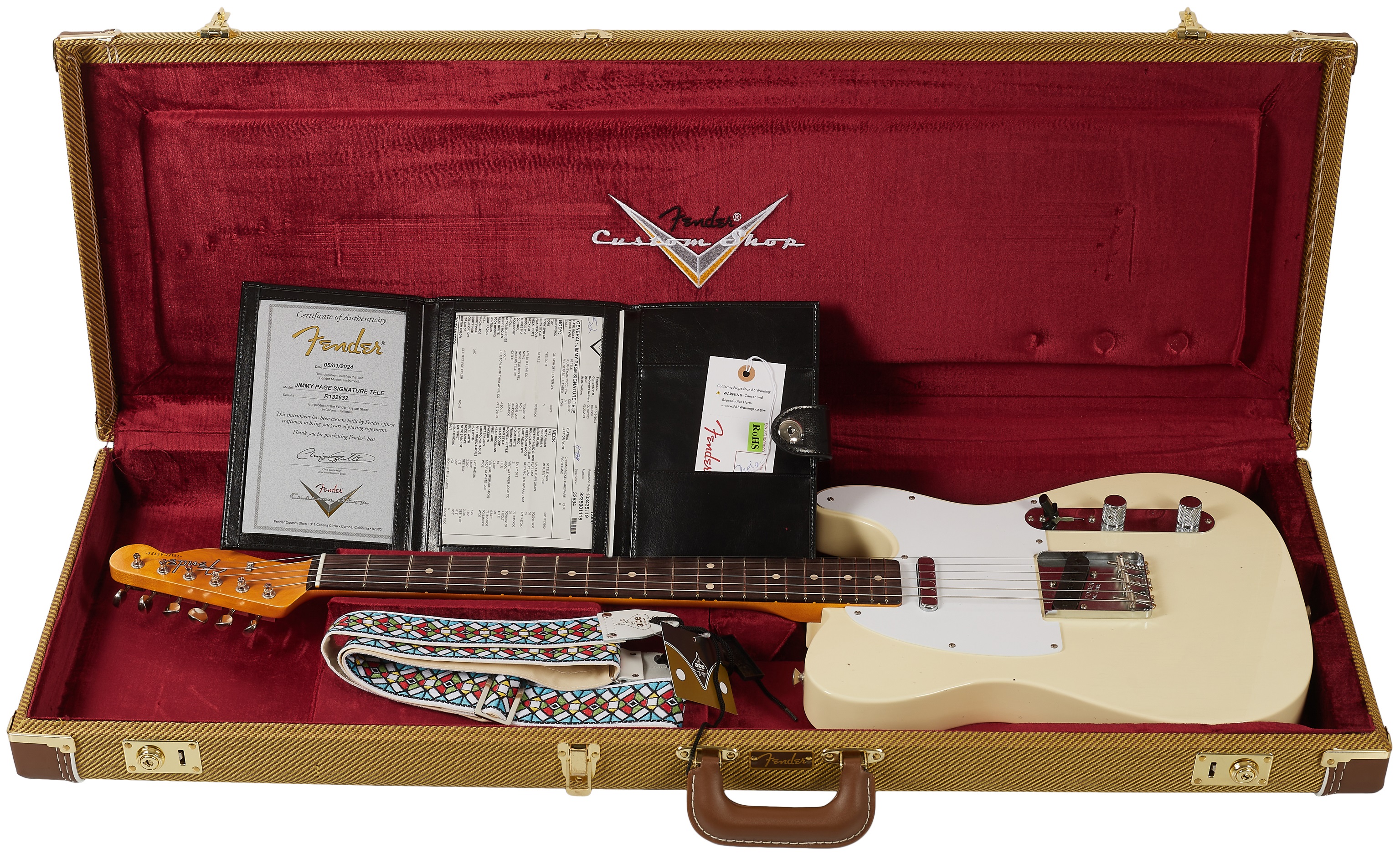 Fender Custom Shop Jimmy Page Signature Telecaster (obrázek 6)