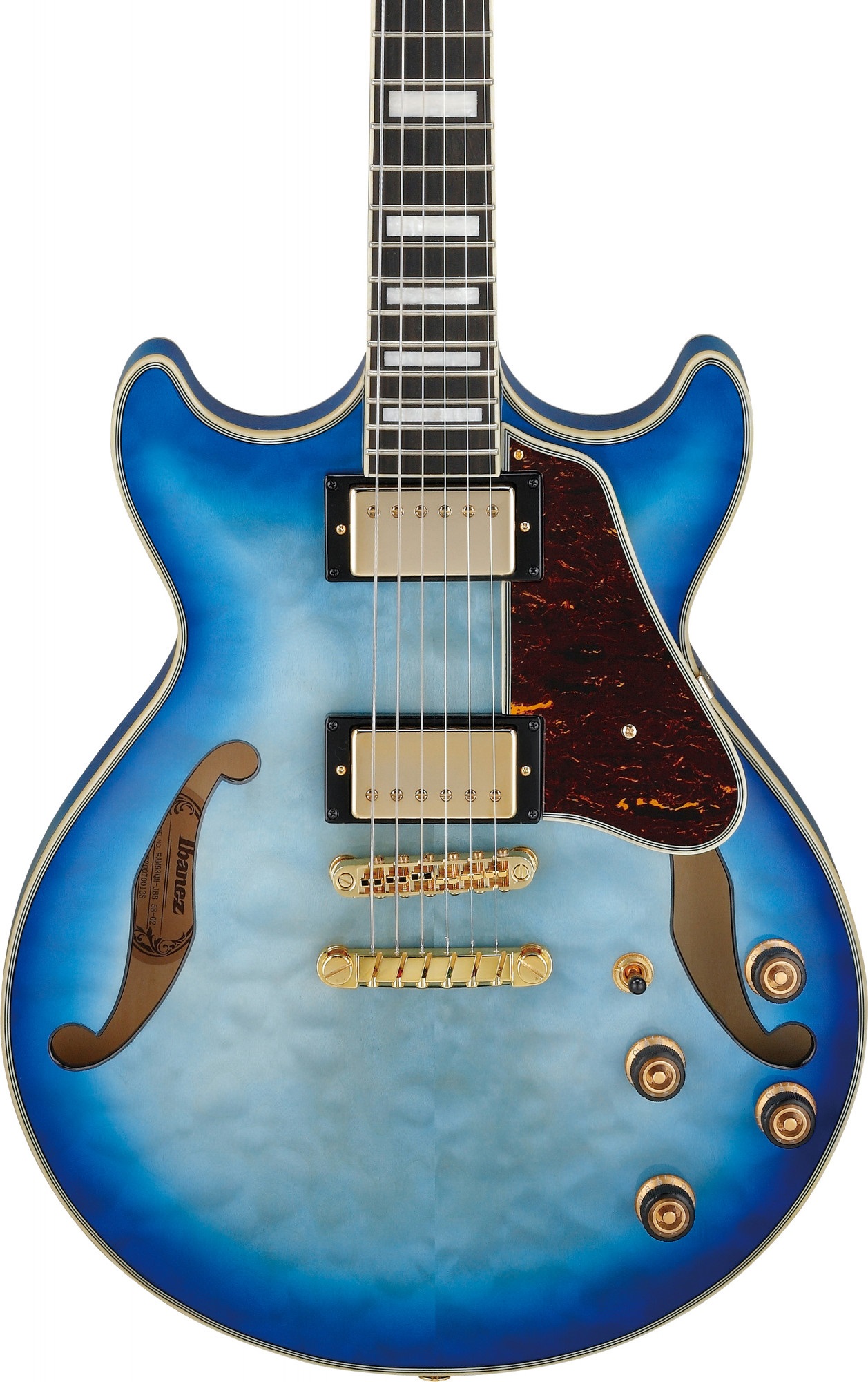 Ibanez AM93QMB Jet Blue Burst (obrázek 3)