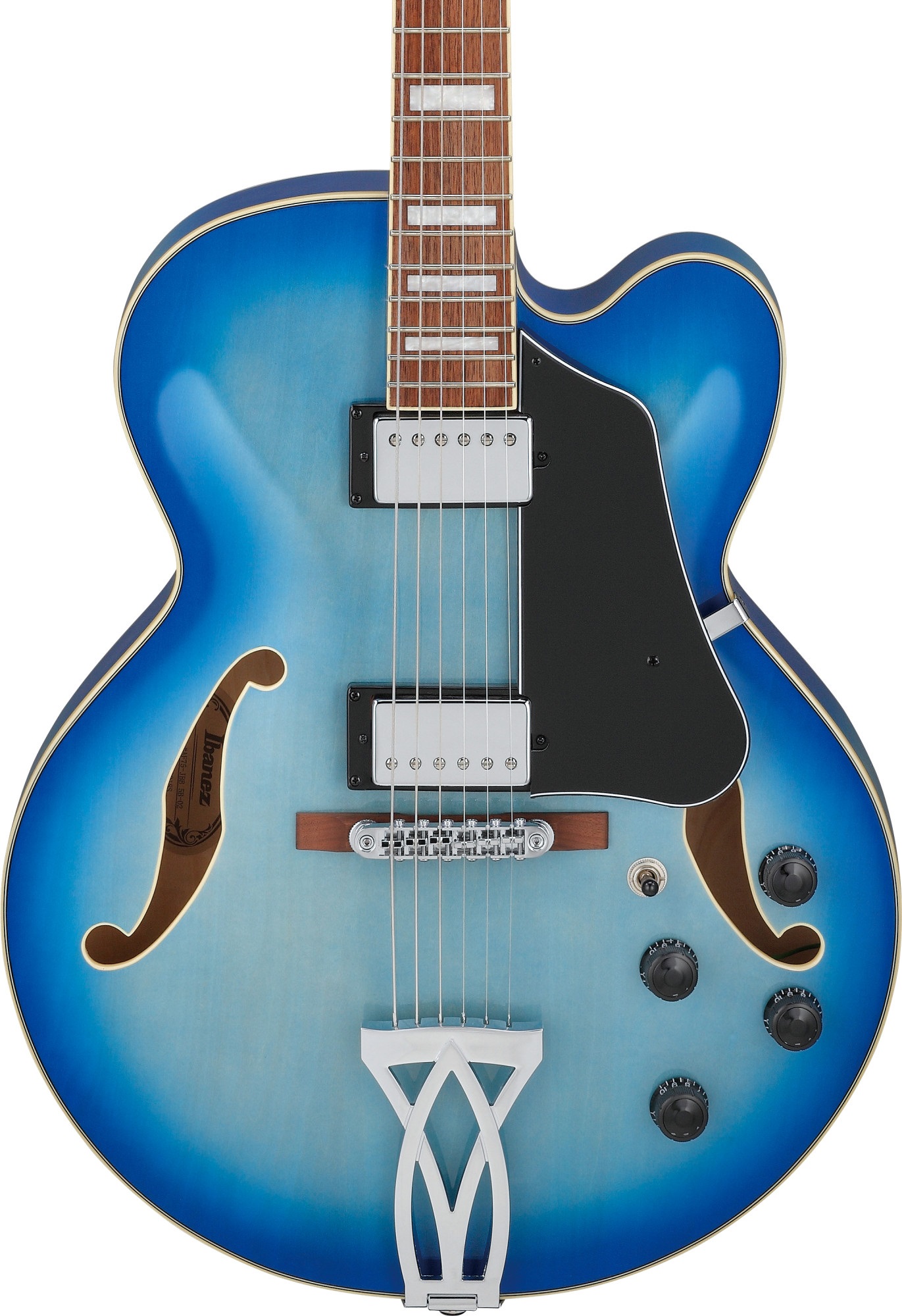 Ibanez AF75B Jet Blue Burst (obrázek 3)