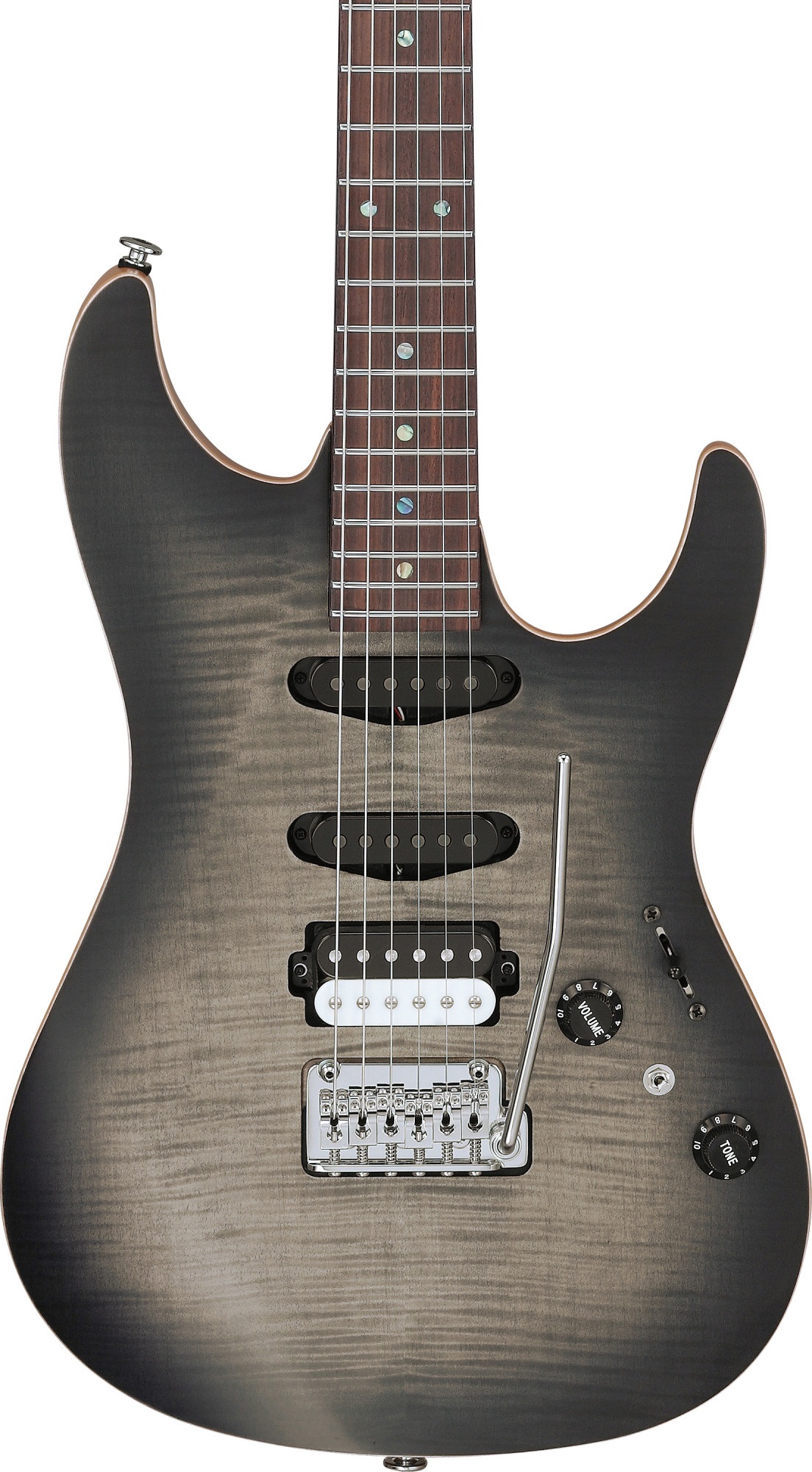 Ibanez TQM2 Charcoal Black Burst (obrázek 3)