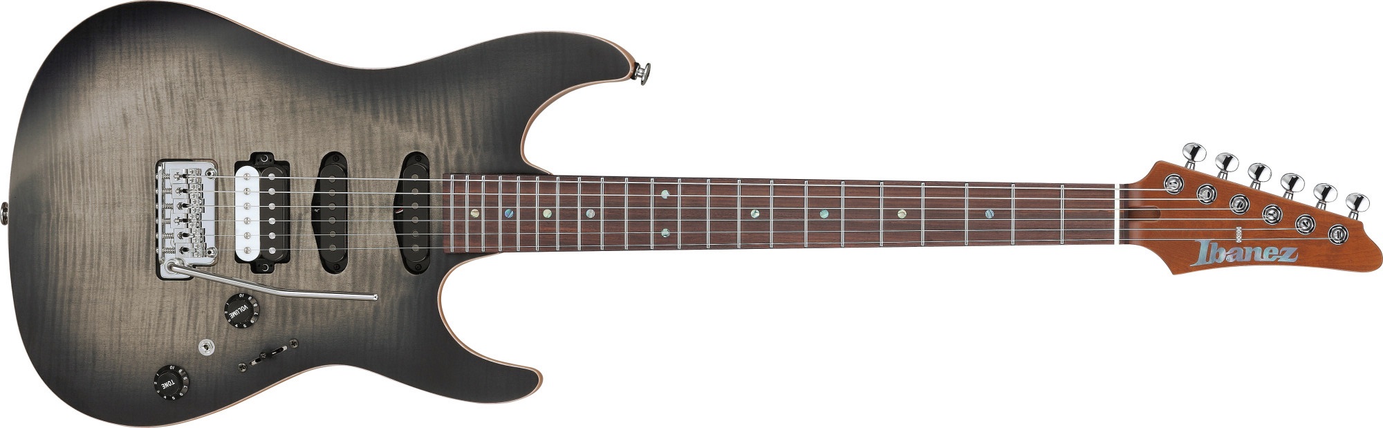 Ibanez TQM2 Charcoal Black Burst