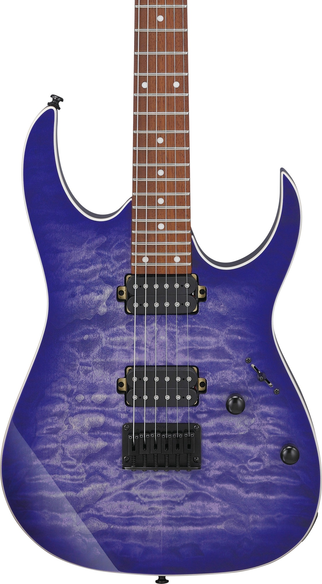 Ibanez RG421QM Cerulean Blue Burst (obrázek 3)