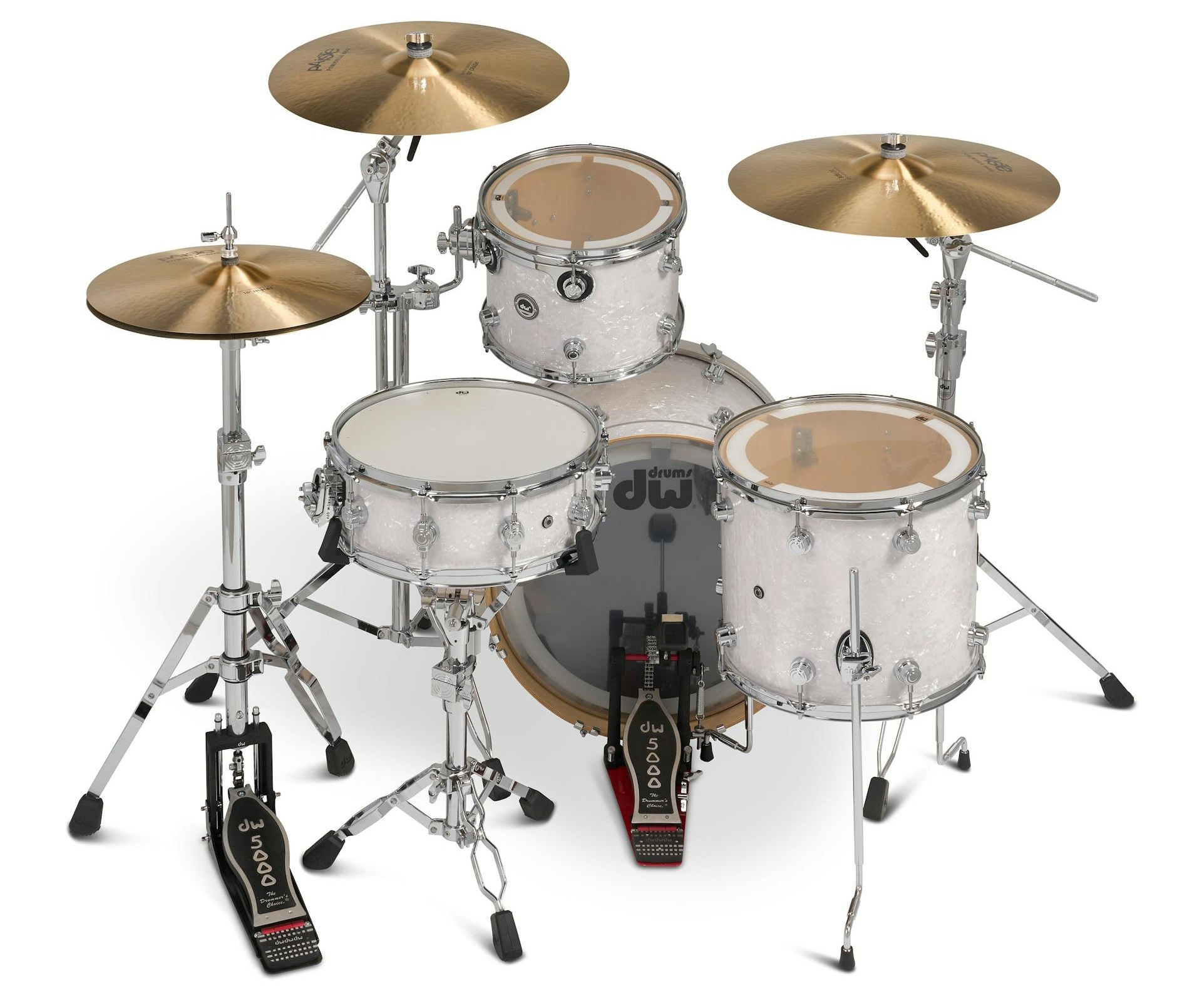 DWe 4-Piece White Marine Pearl Finish Ply Kit (obrázek 3)