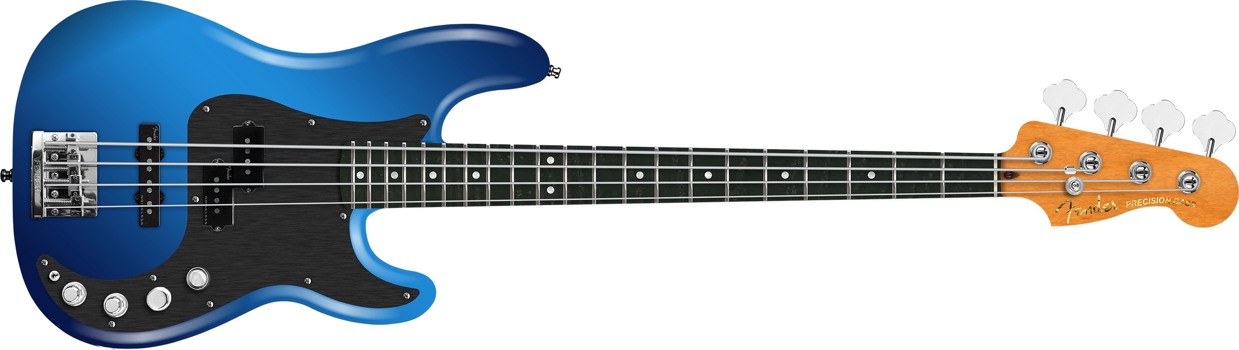 Levně Fender American Ultra II Precision Bass EB NBL