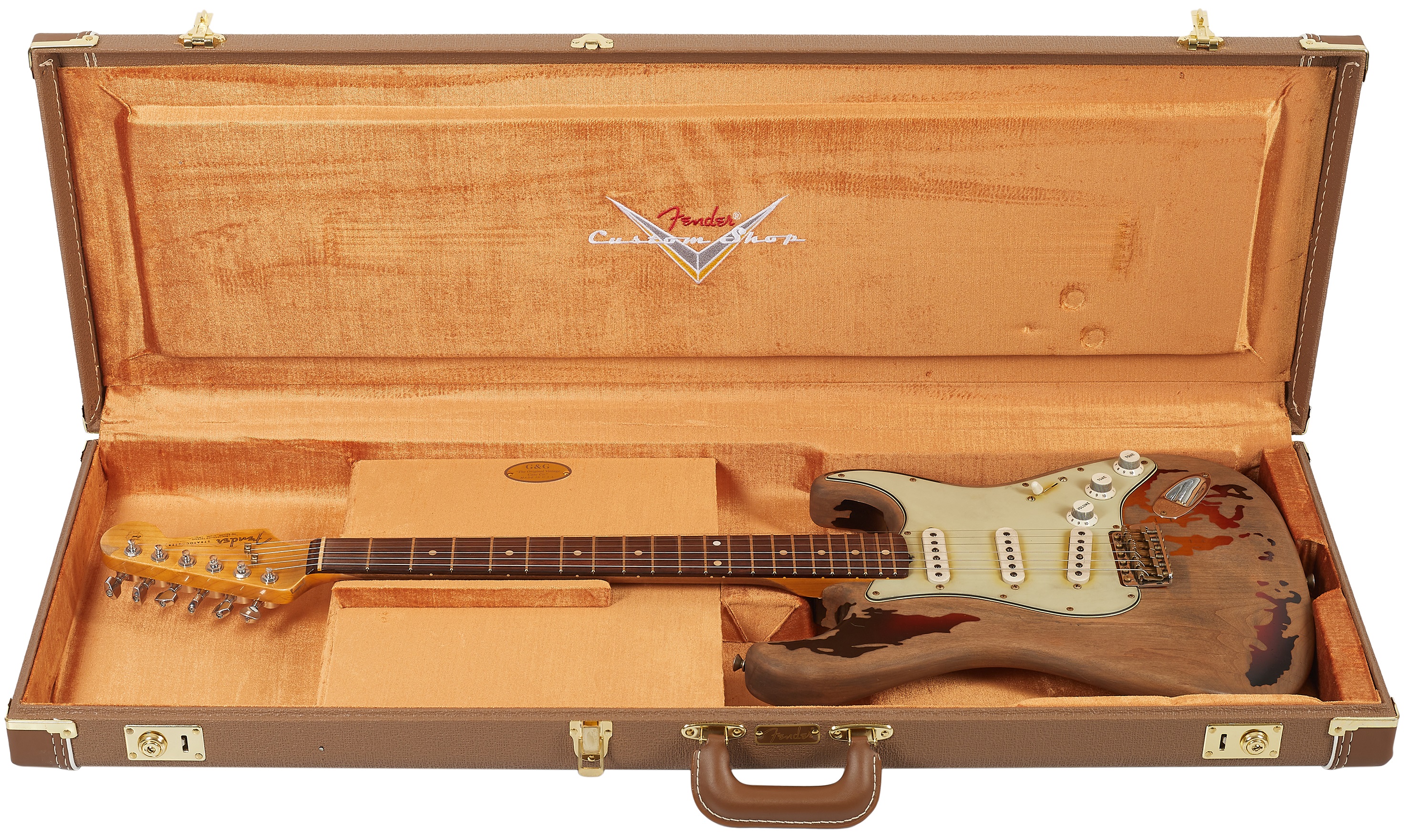 Fender Custom Shop Rory Gallagher Signature Stratocaster Relic 3TSB (obrázek 8)