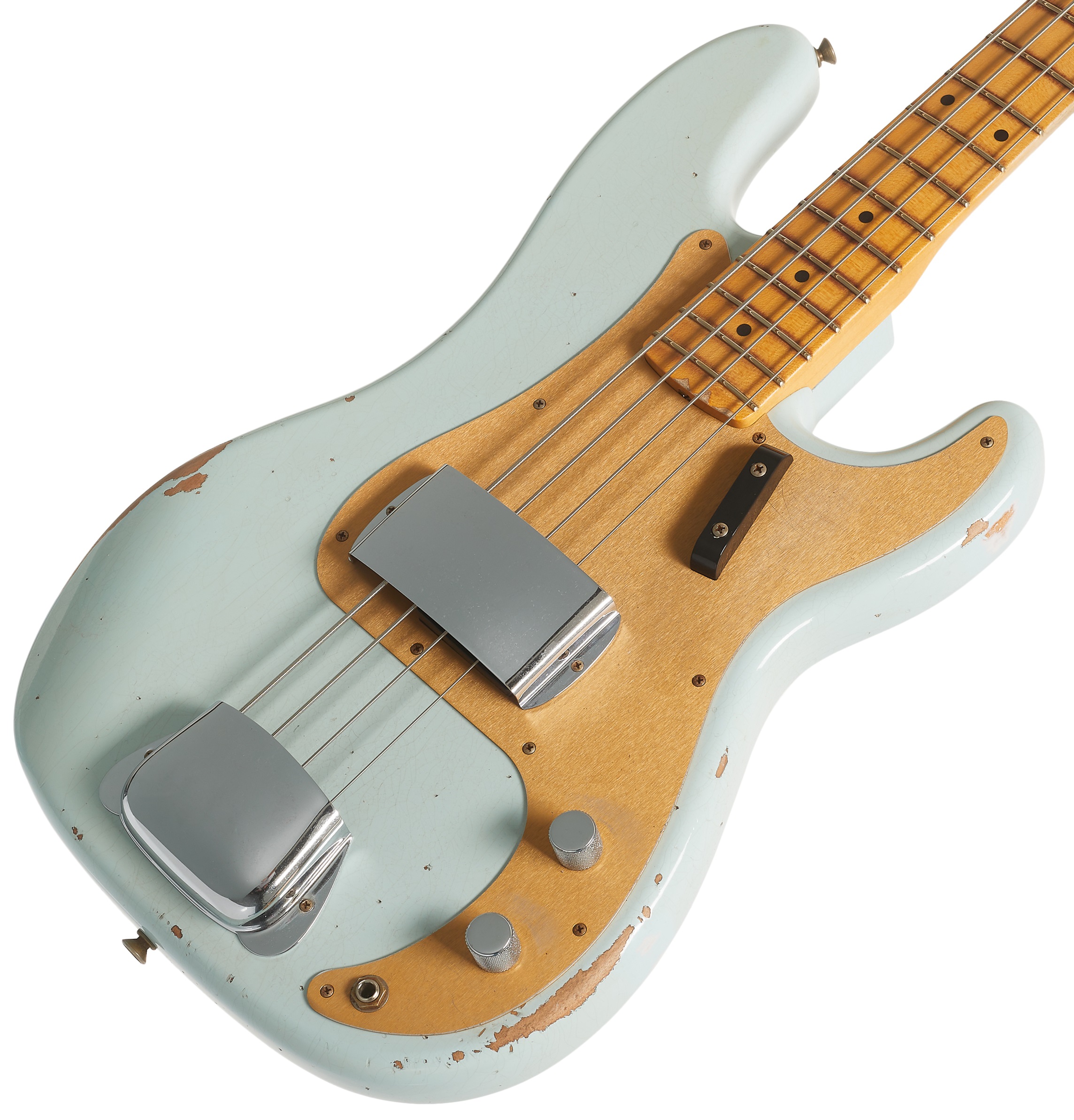 Fender Custom Shop 58 Precision Bass Relic Aged Sonic Blue (obrázek 3)