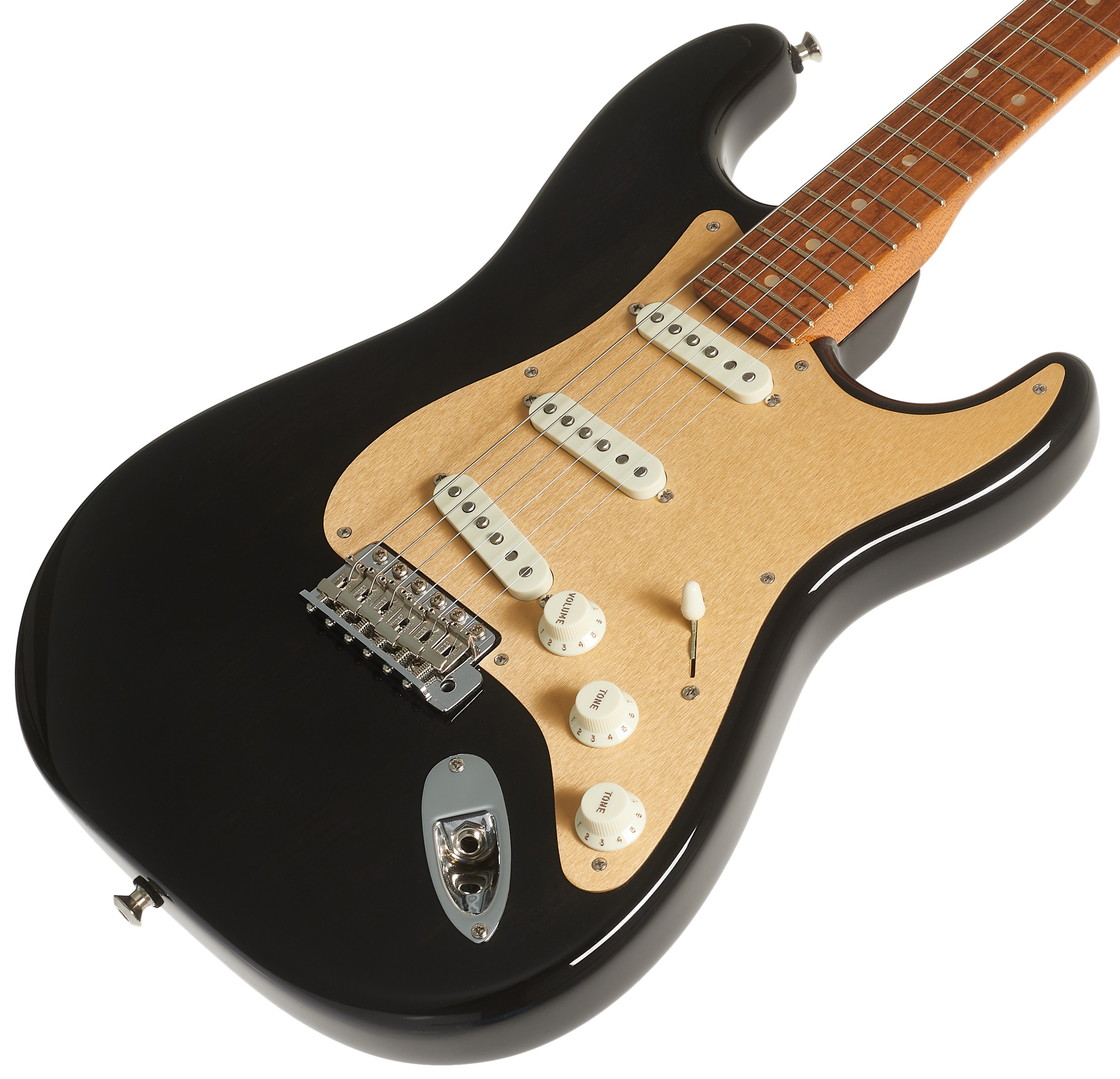 Fender Custom Shop American Custom Strat NOS Maple Neck Ebony Trans (p (obrázek 3)
