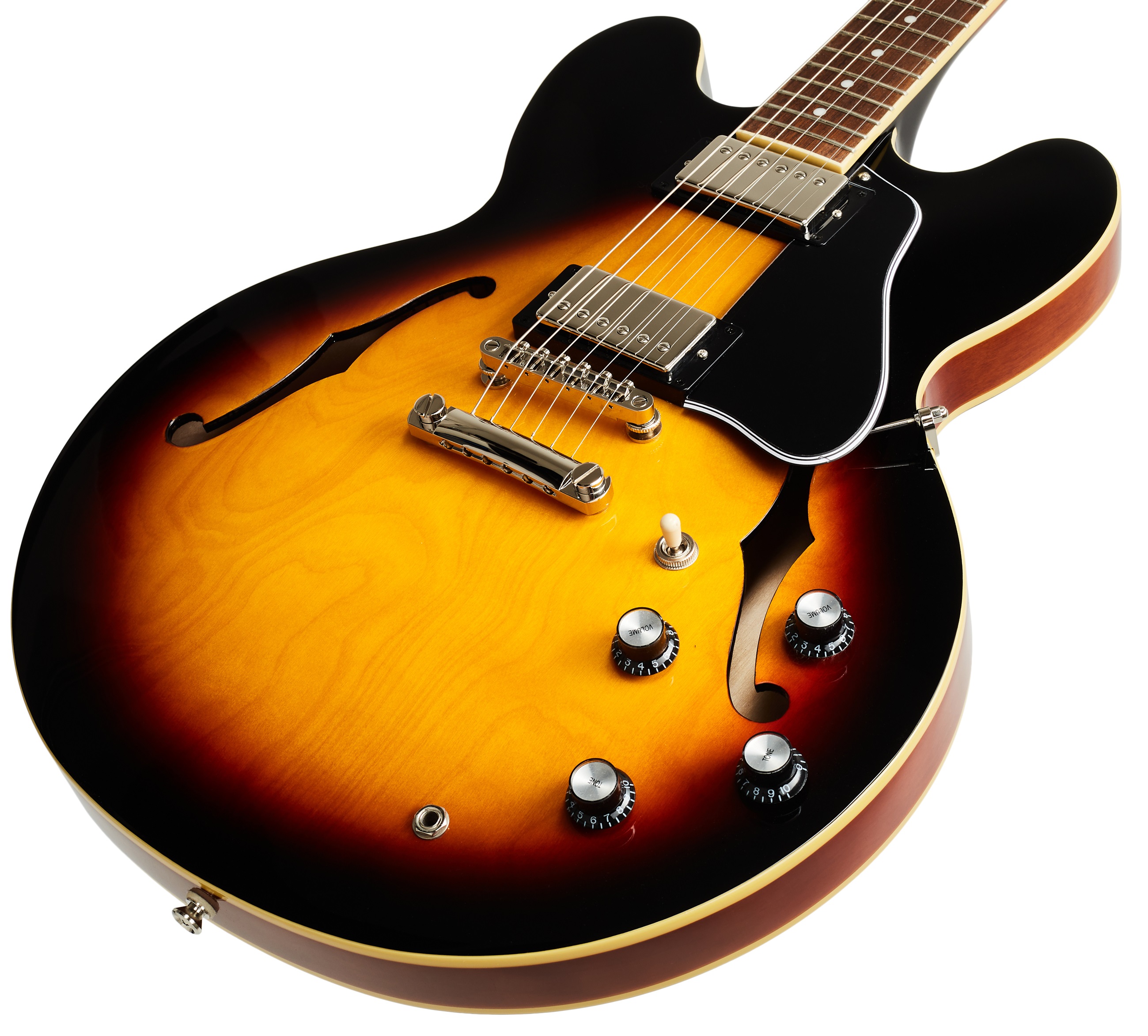 Epiphone ES-335 Vintage Sunburst (obrázek 3)