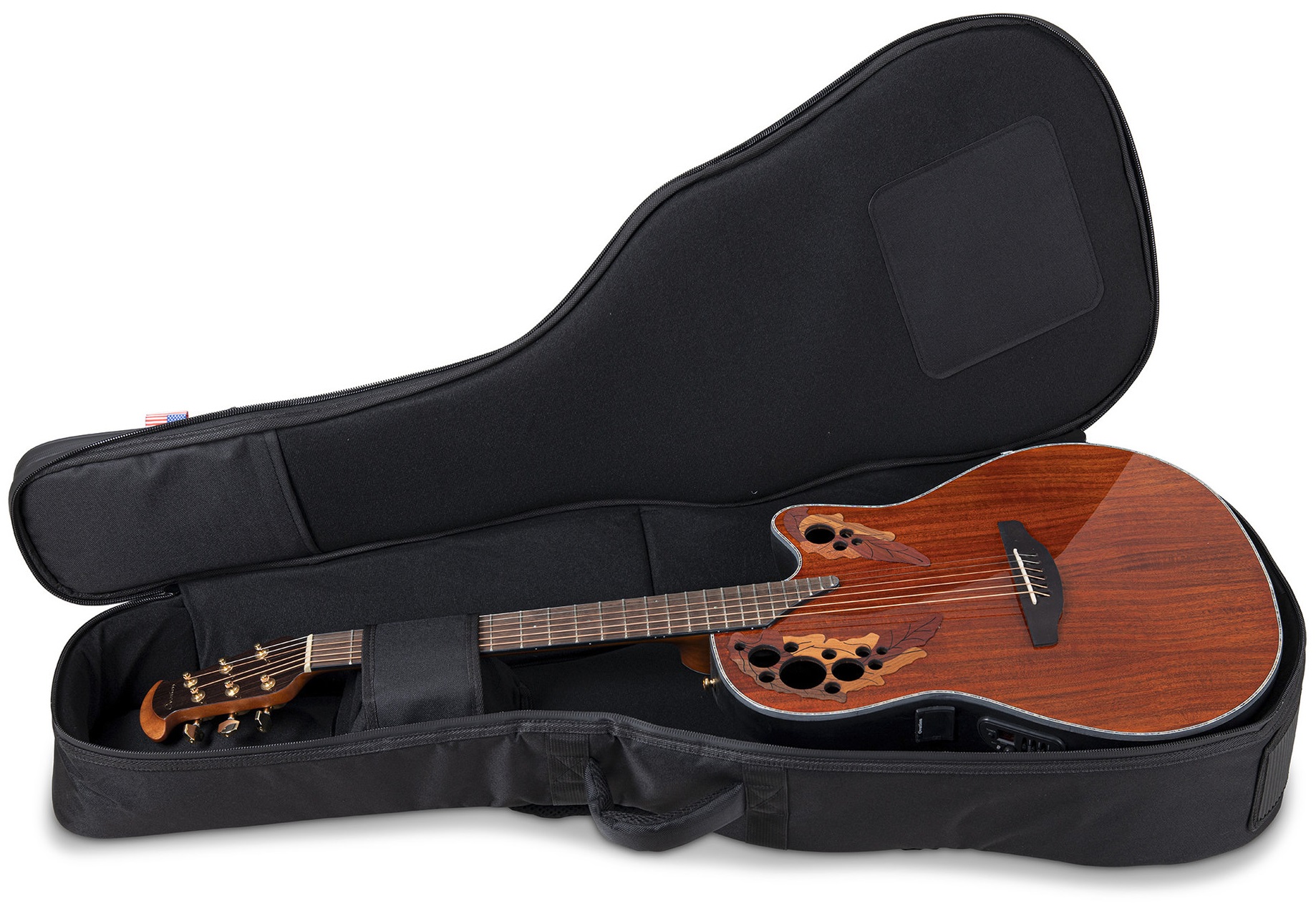 Ovation Gig Bag Mid Depth/Deep Bowl 12-string (obrázek 4)