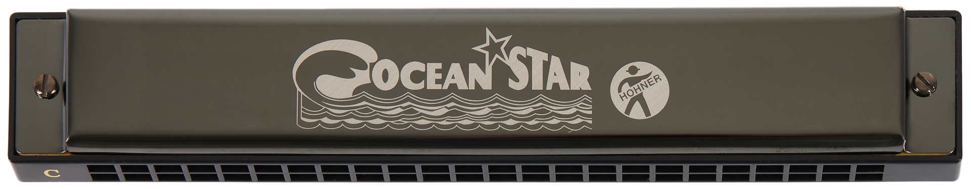 Levně Hohner Ocean Star C Black Tremolo