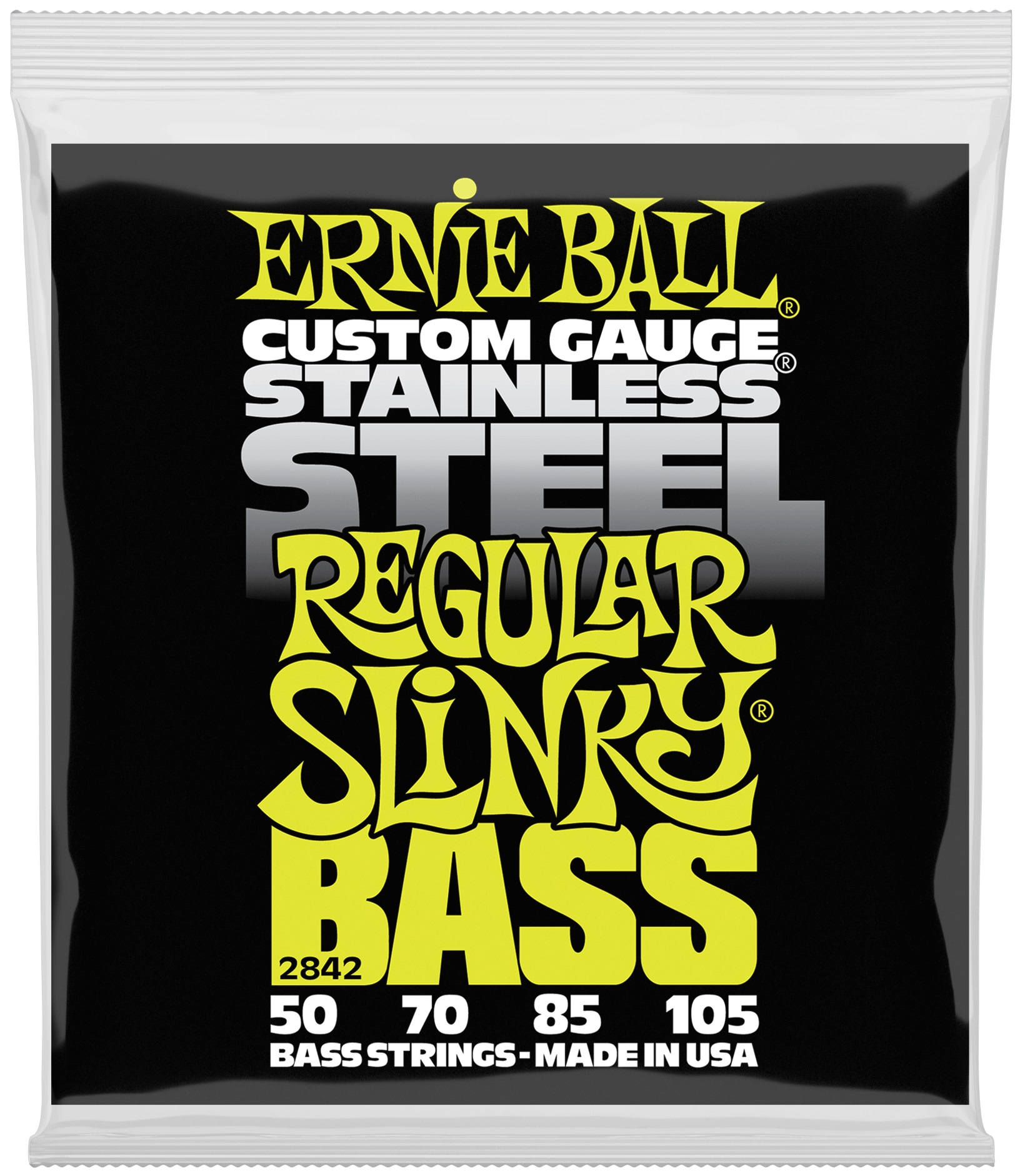 Levně Ernie Ball 2842 Regular Slinky Stainless Steel Electric Bass 50-105