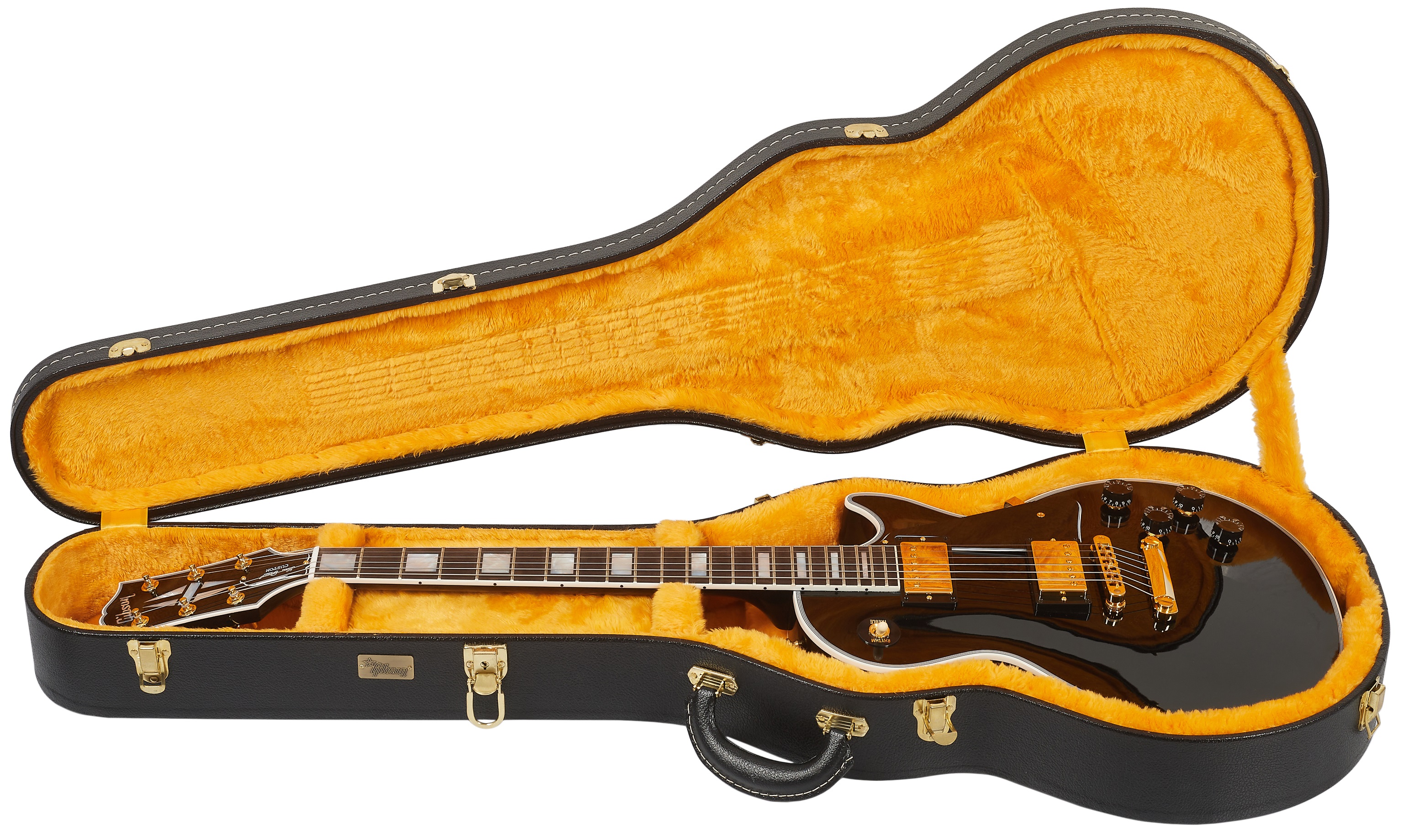 Gibson Custom Les Paul Custom w/ Ebony Fingerboard Gloss Ebony (obrázek 6)