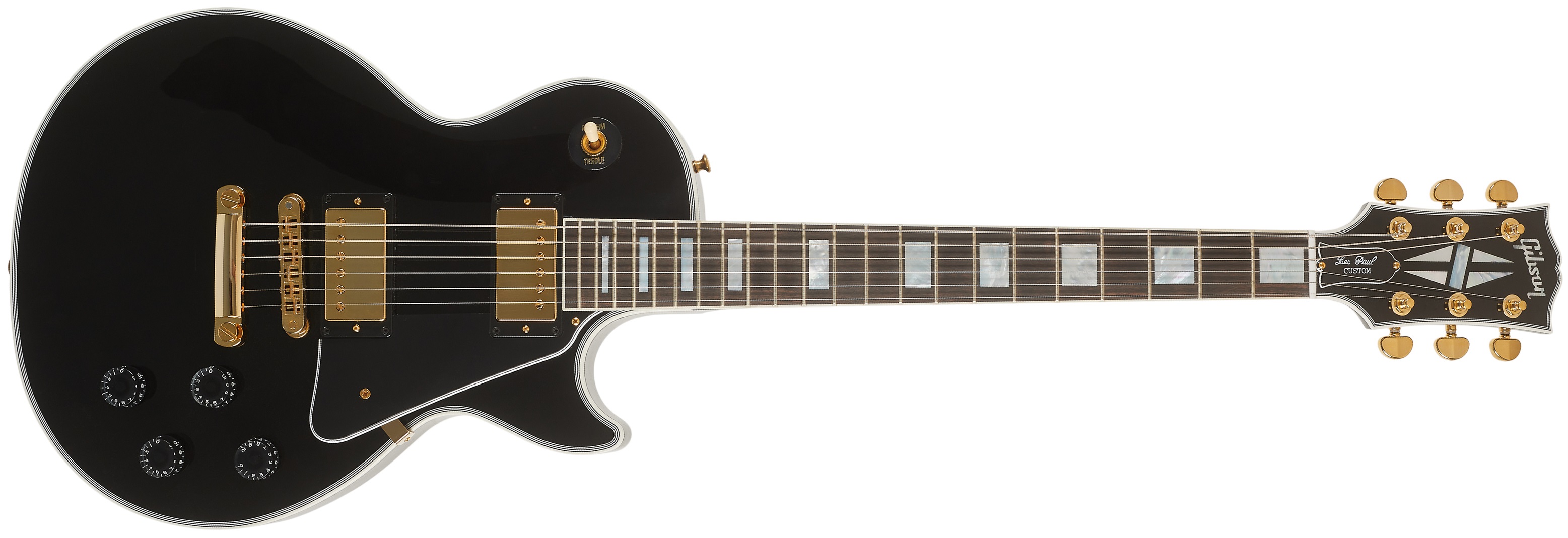 Gibson Custom Shop Les Paul Custom w/ Ebony Fingerboard Gloss Ebony