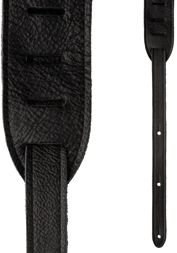 PRS 2" Leather Strap, Embossed Birds, Black (obrázek 3)