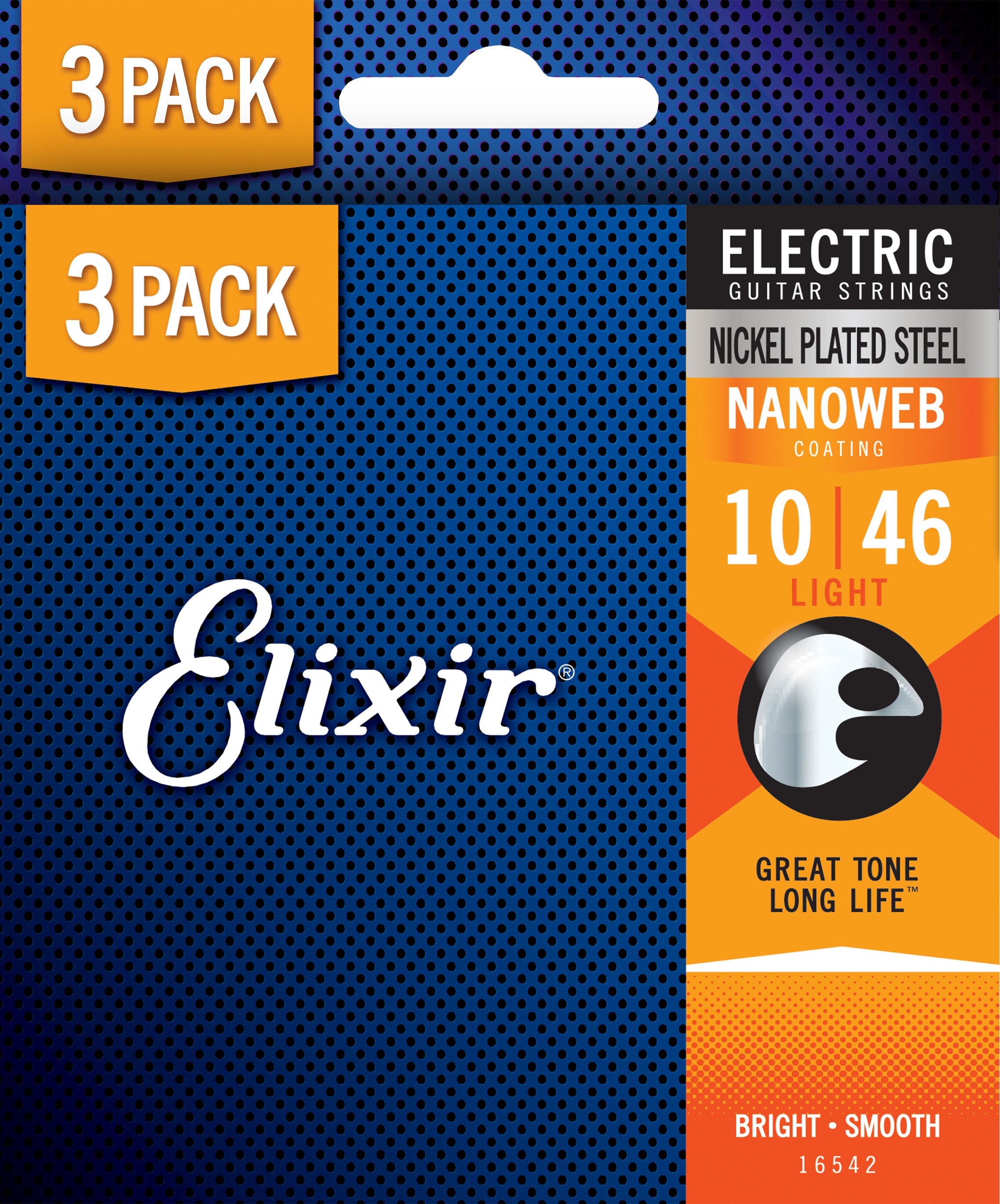 Levně Elixir Nanoweb Light 3-Pack