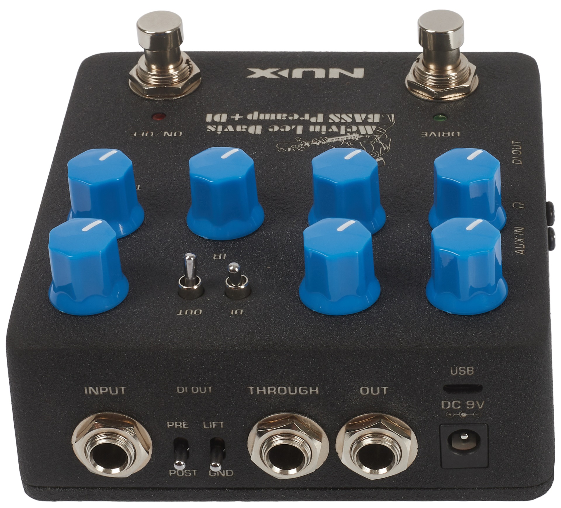 Nux NBP-5 MLD Bass Preamp & DI (obrázek 4)
