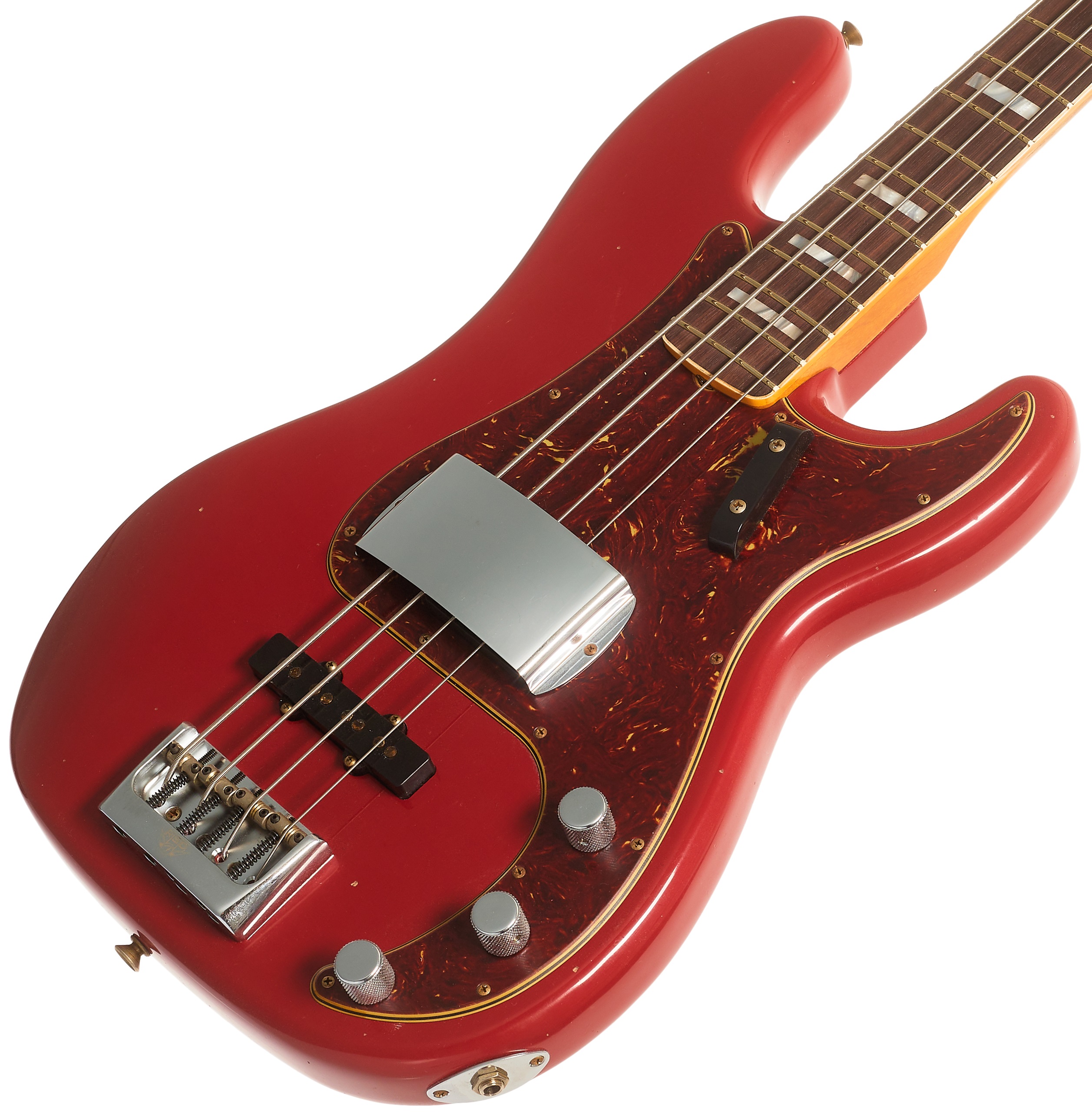 Fender Custom Shop Precision Bass Special JRN Relic Aged Dakota Red (obrázek 3)
