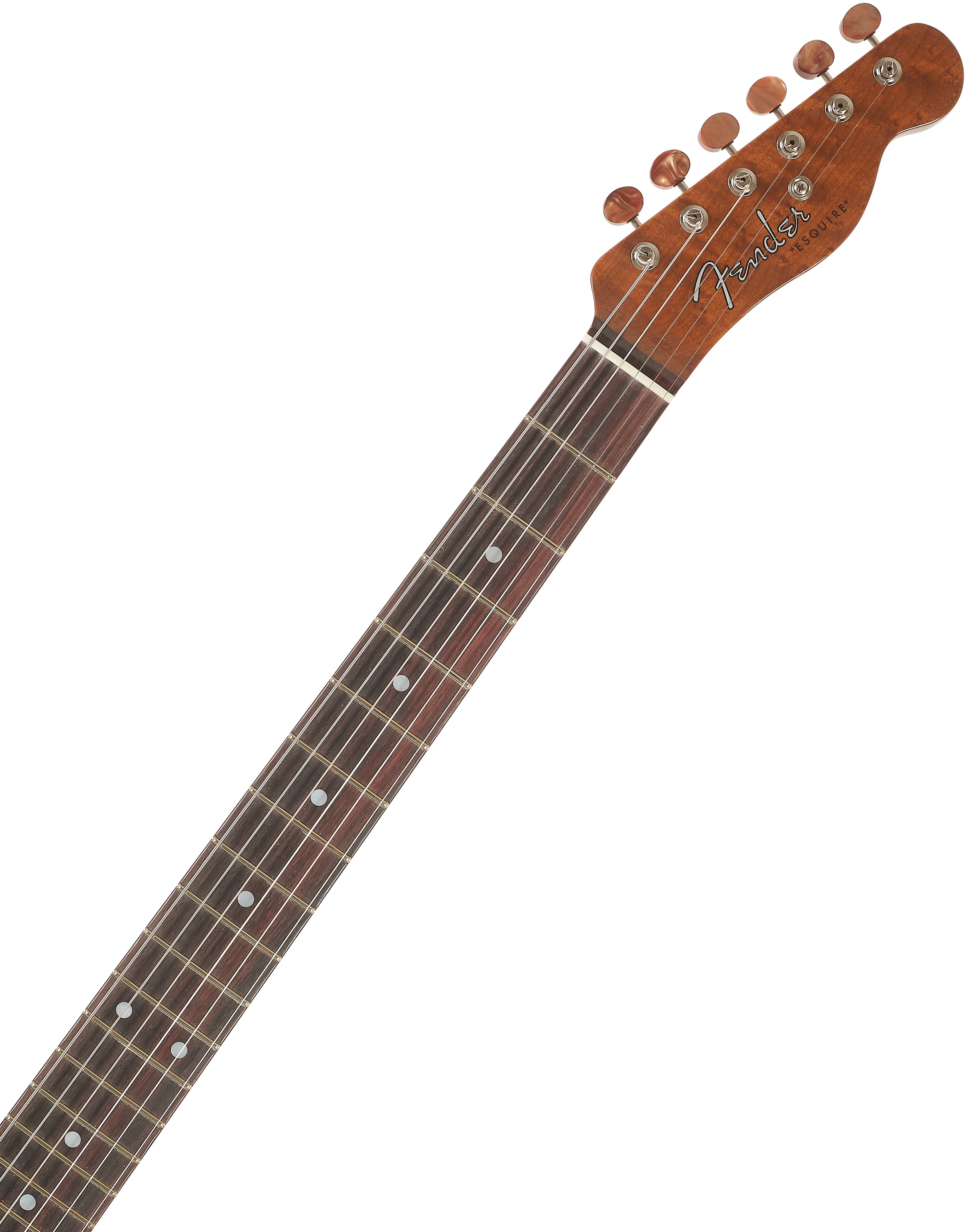 Fender Custom Shop Artisan Buckeye Double Esquire NOS RW Aged Natural (obrázek 4)