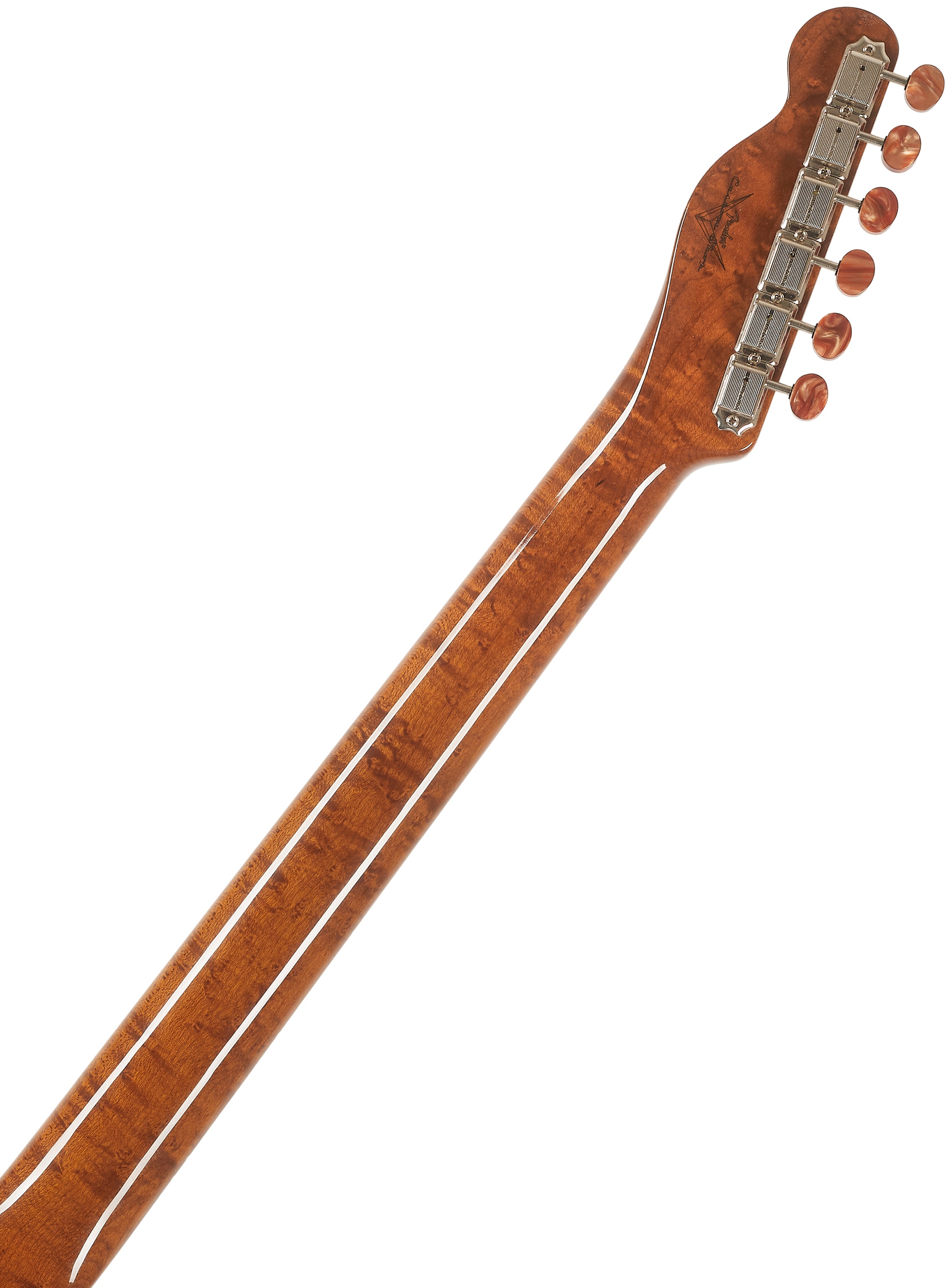 Fender Custom Shop Artisan Buckeye Double Esquire NOS RW Aged Natural (obrázek 5)