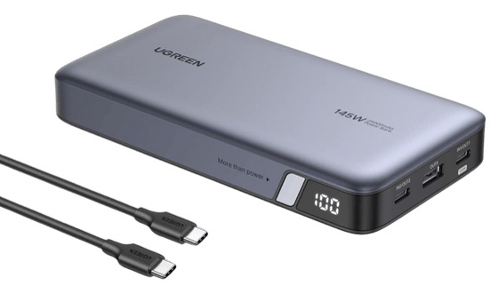 Levně Ugreen Powerbanka s rychlonabíjením 25000mAh/145W