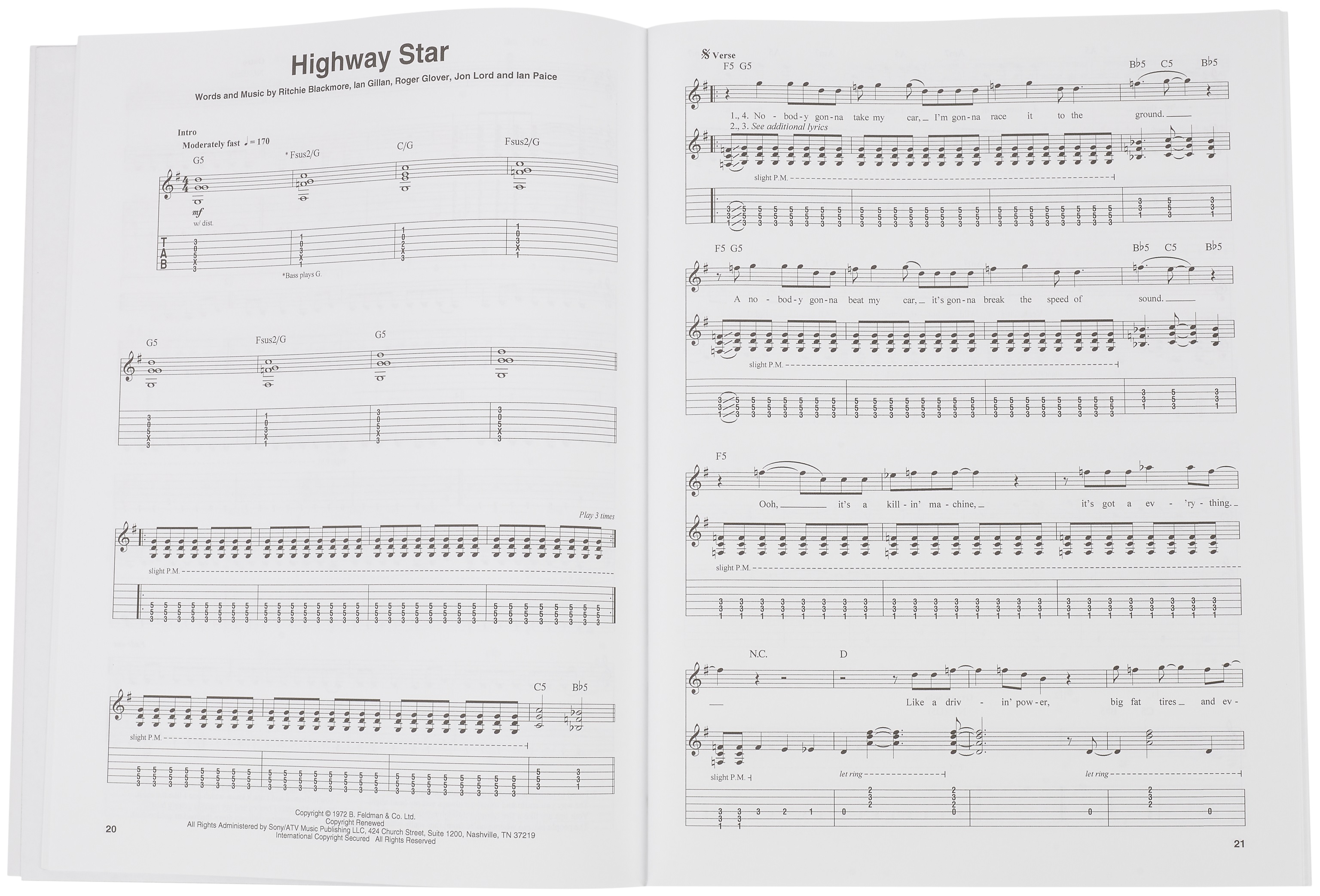 MS Guitar Play-Along: Deep Purple (obrázek 4)