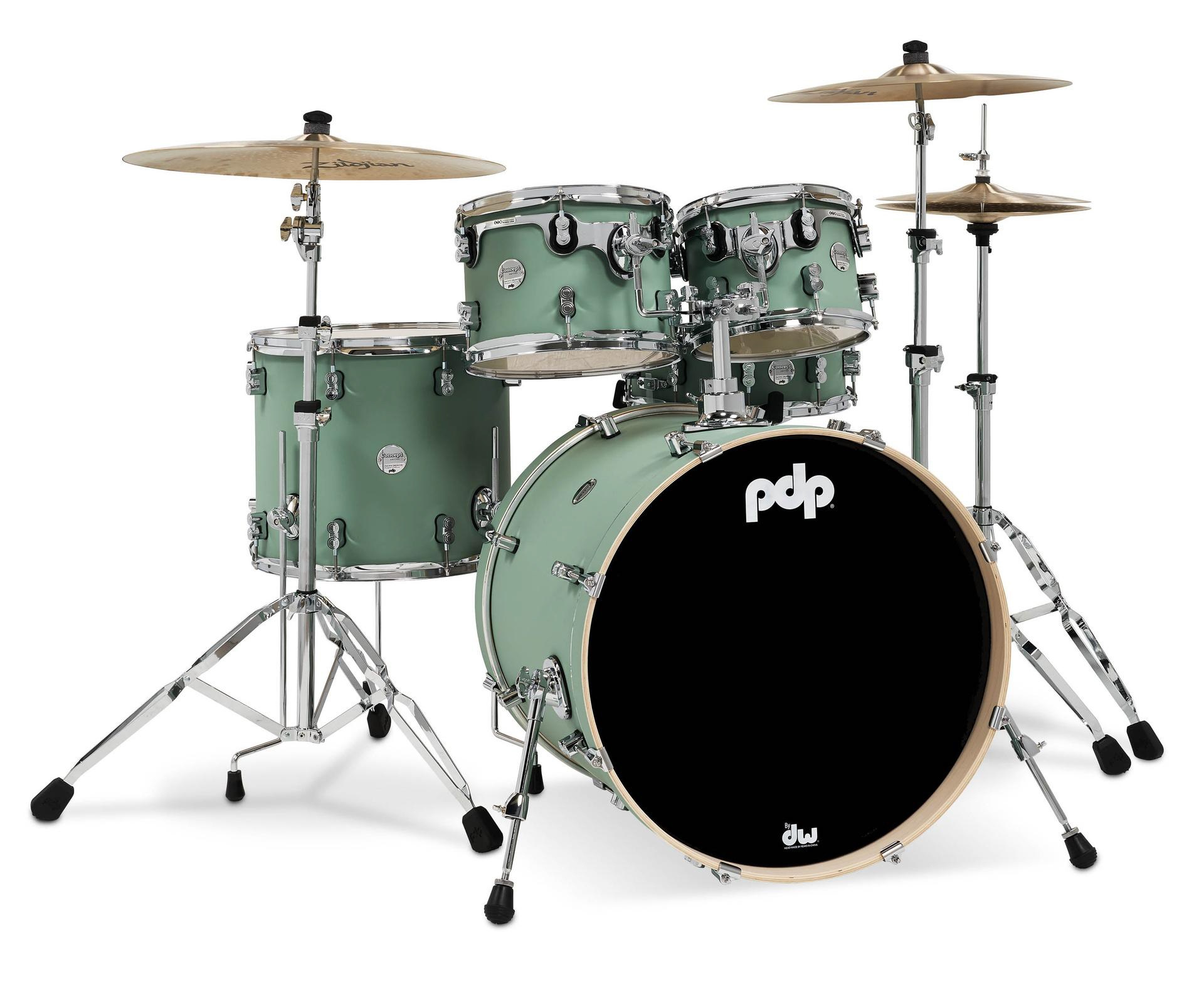 Levně PDP Concept Maple 5 Piece Set Satin Seafoam Finish Ply