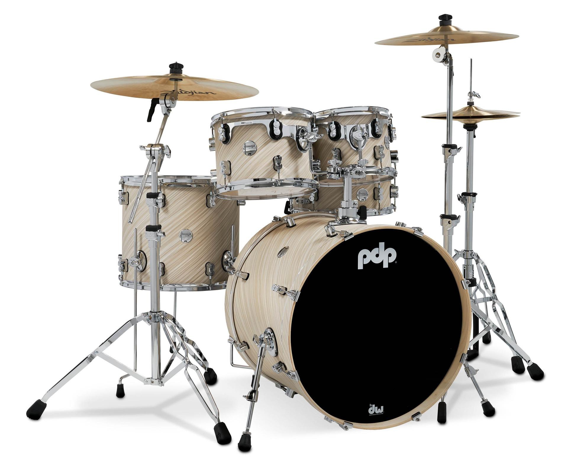 Levně PDP Concept Maple 5 Piece Set Twisted Ivory Finish Ply
