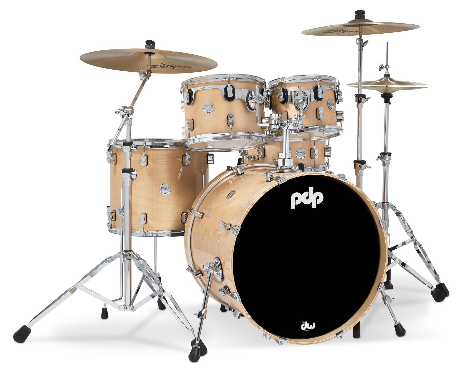 Levně PDP Concept Maple 5 Piece Set Natural Laquer